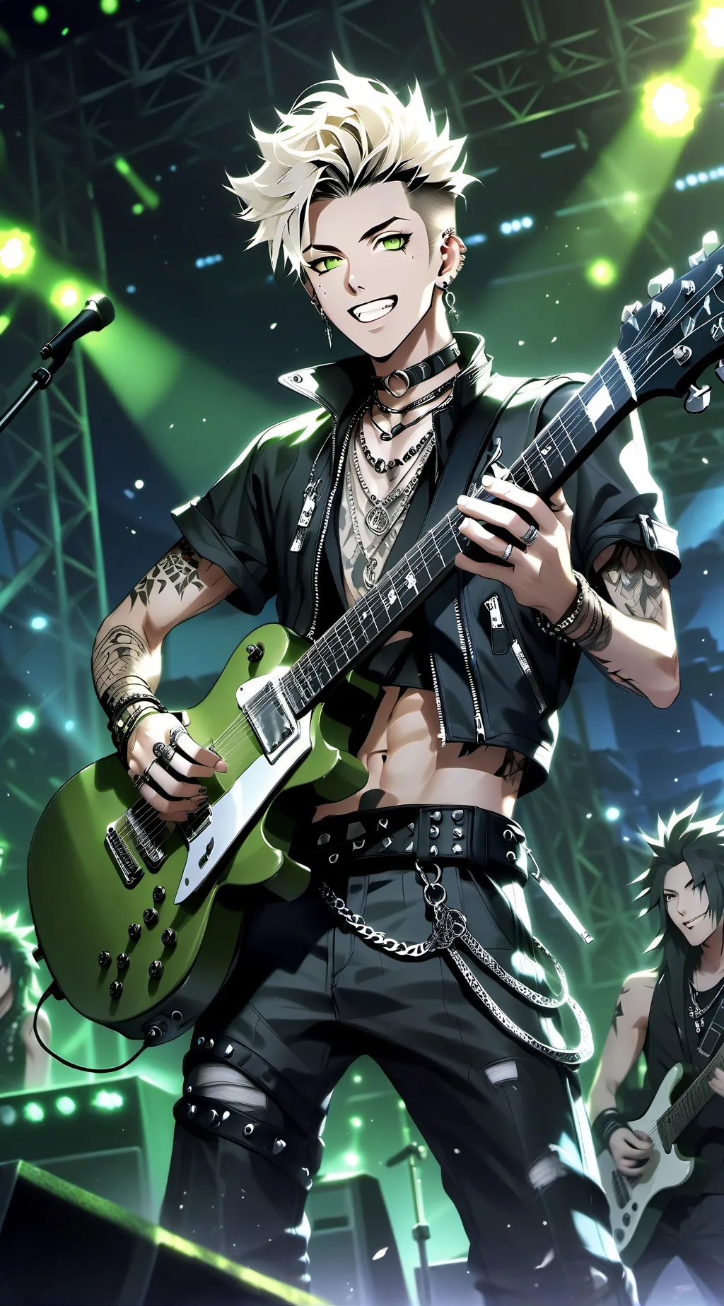 ai character: Tom Kaulitz background