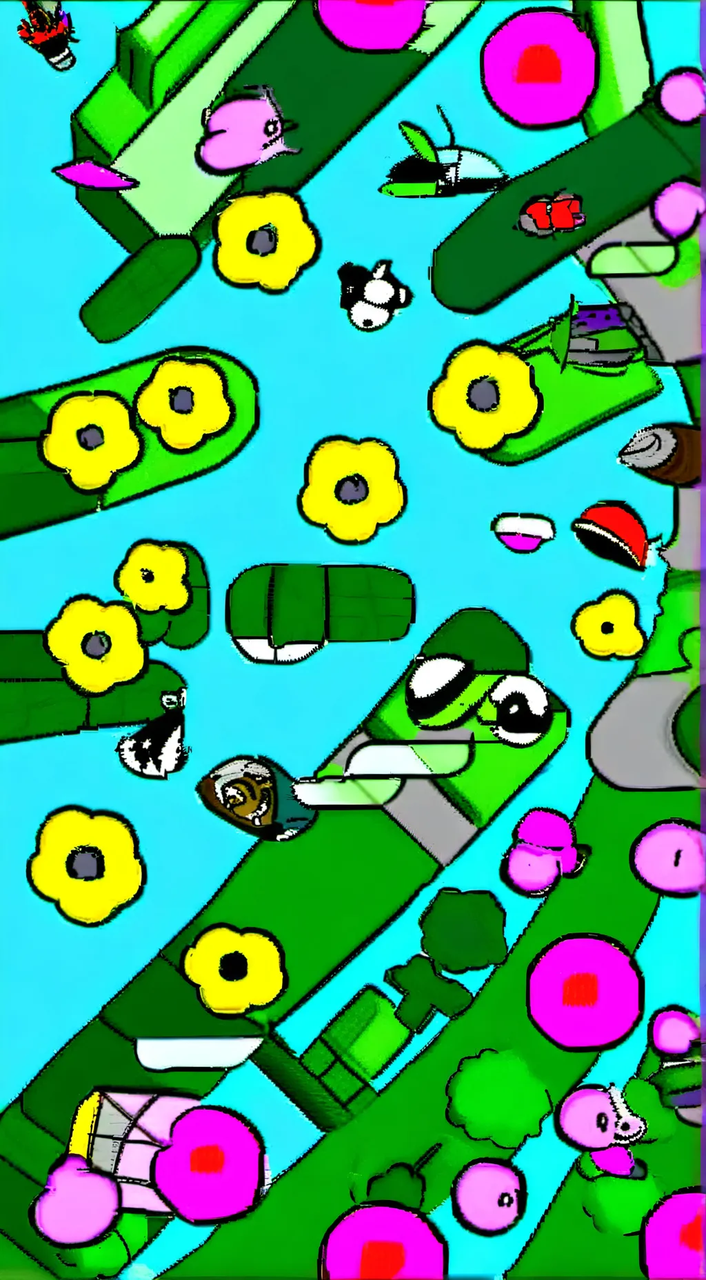 ai character: ~SPRUNKI~ TE ODIA  background