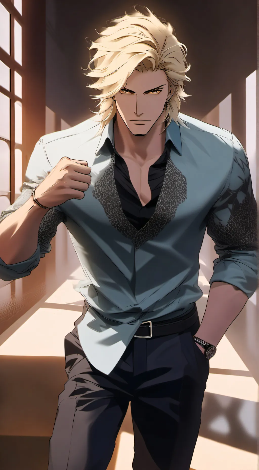 ai character: Nicolas background