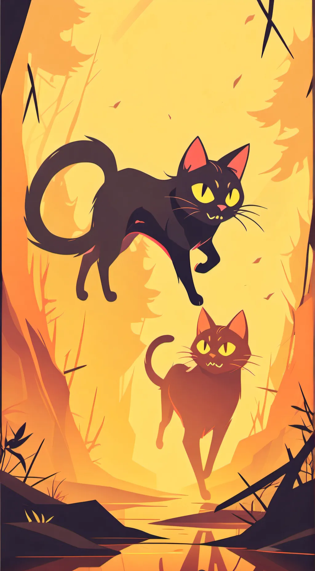 ai character: könig comfort  background