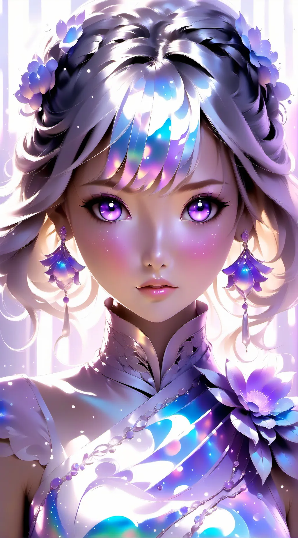 ai character: 😁😁😁 background