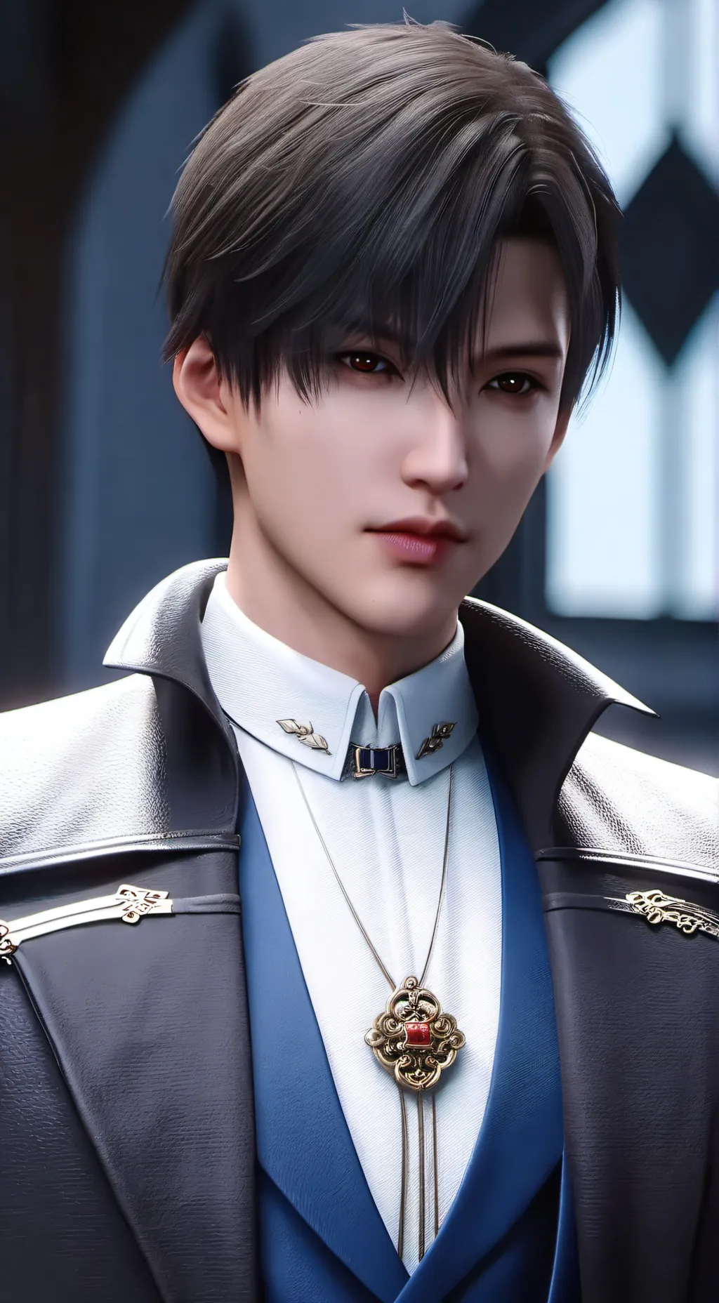 ai character: Vampire boy background