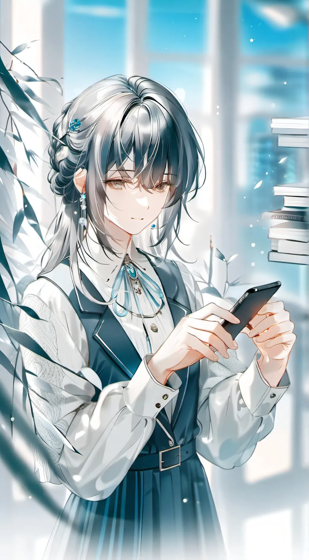 ai character: Sign Language Inno background