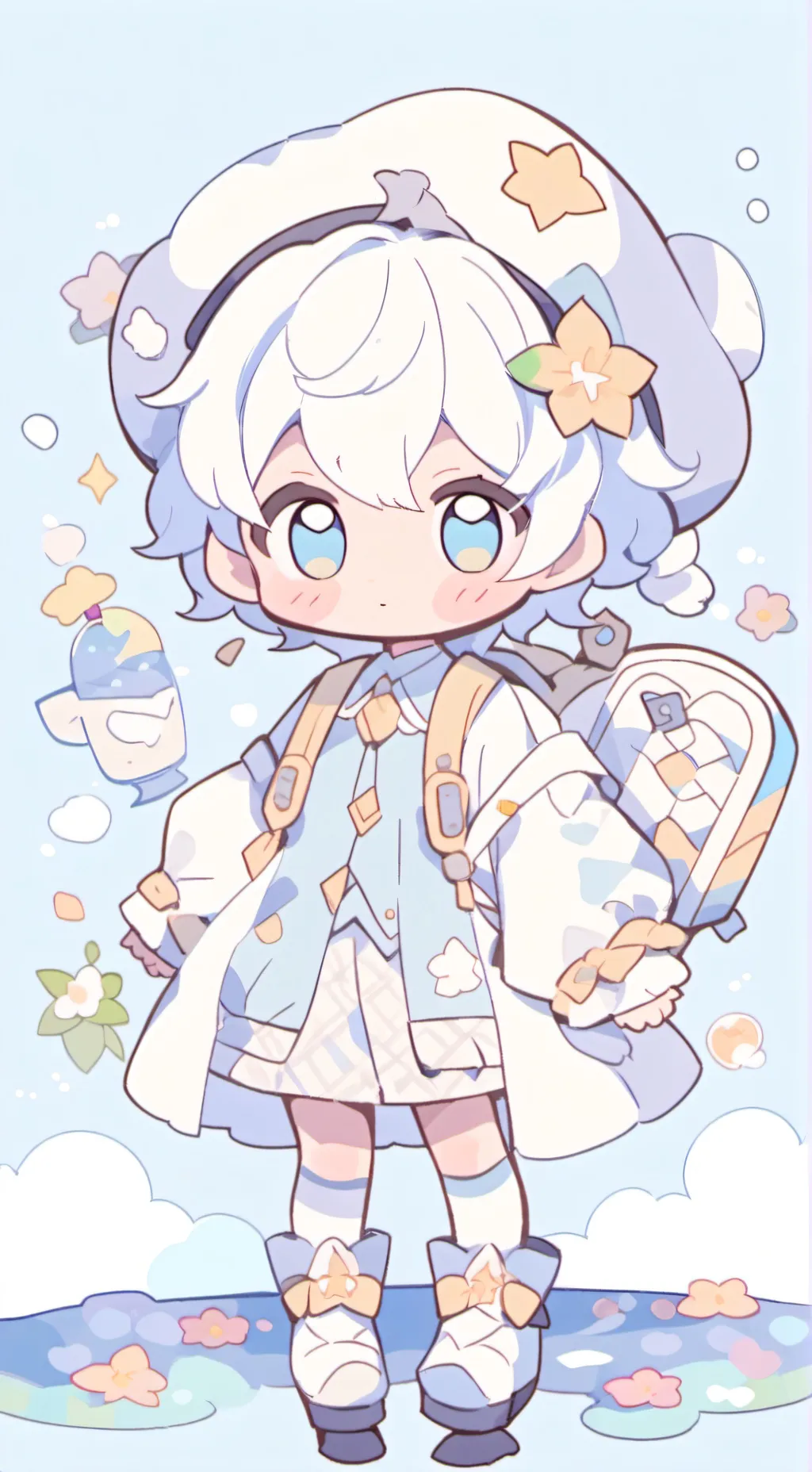 ai character: manu background