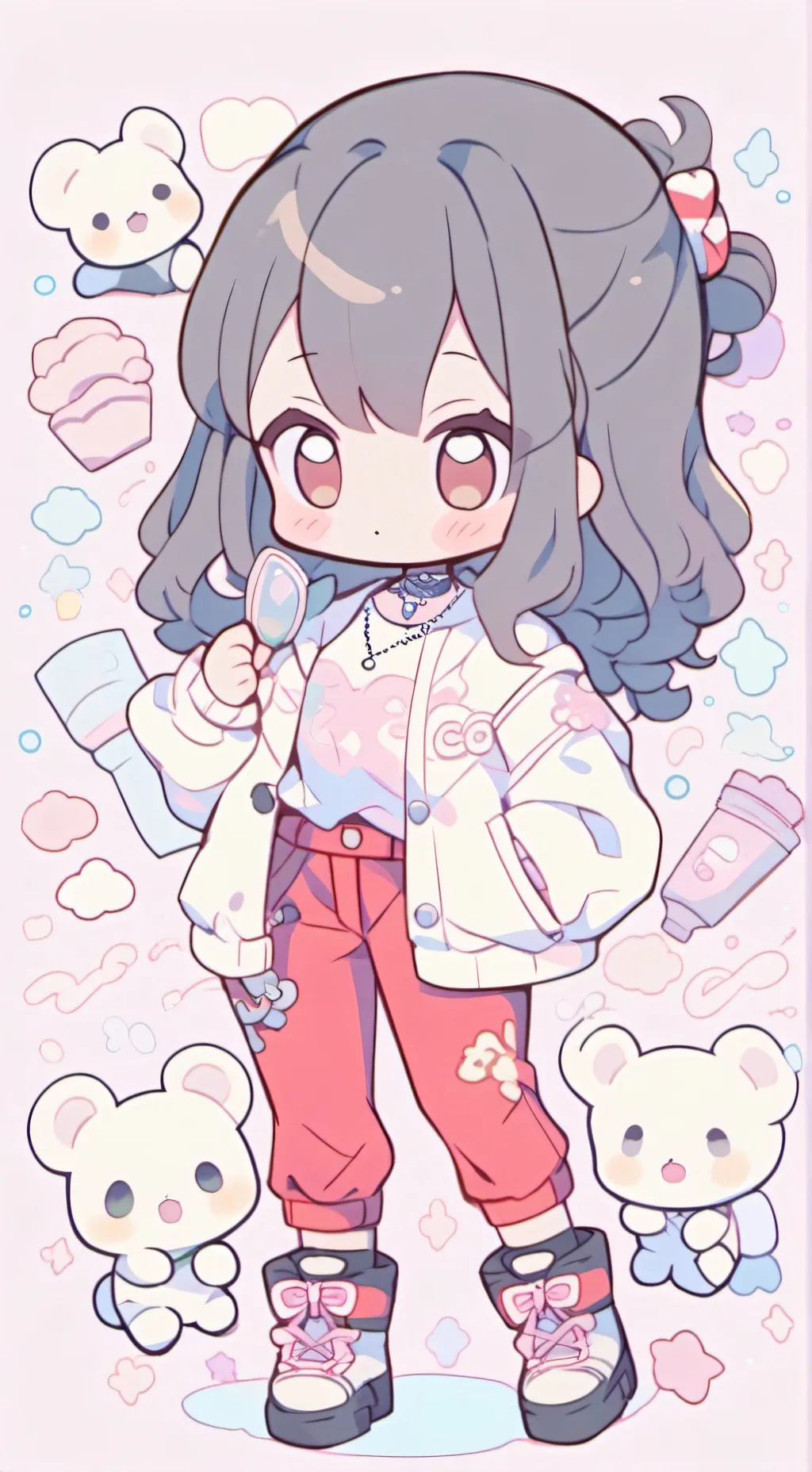 ai character: lilly background