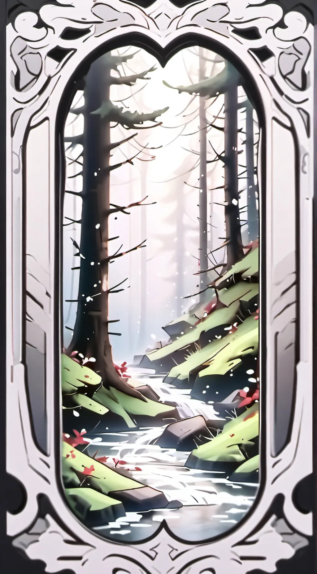 ai character: oc's world meet dw background