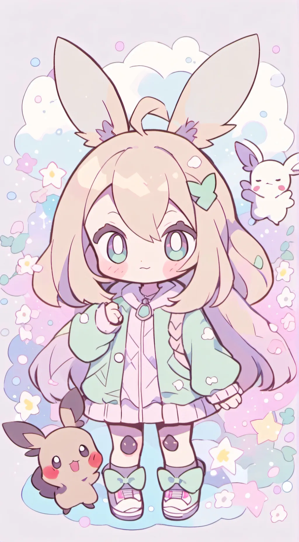 ai character: ☆DW pickme♡ background