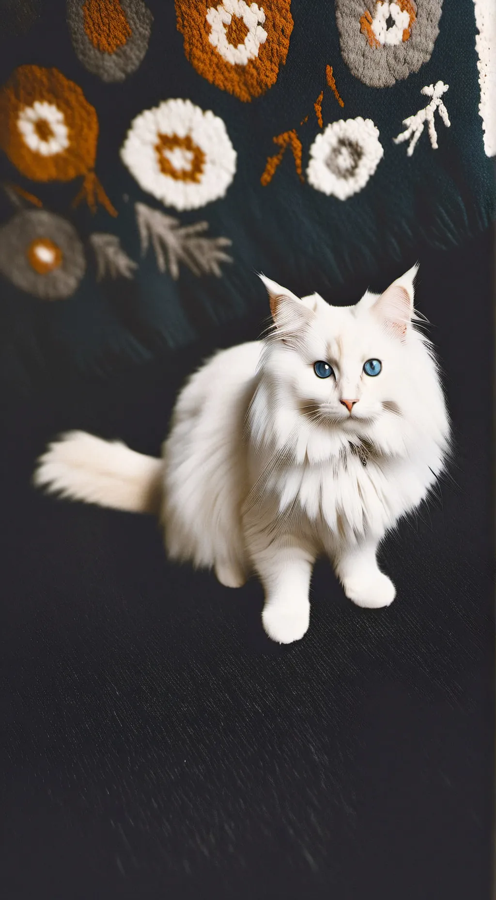 ai character: A cat background