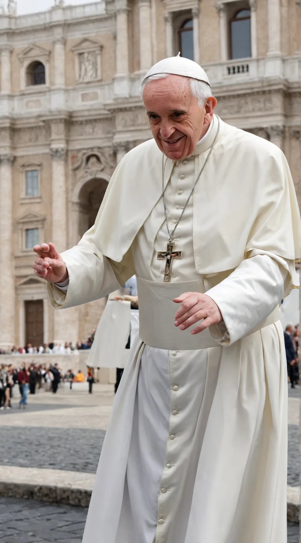 ai character: Papa  background