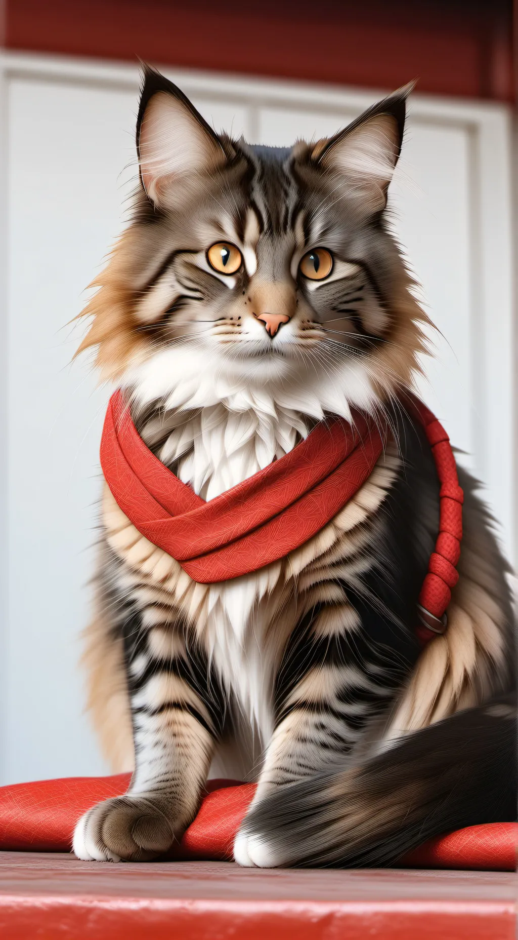 ai character: koku cat background