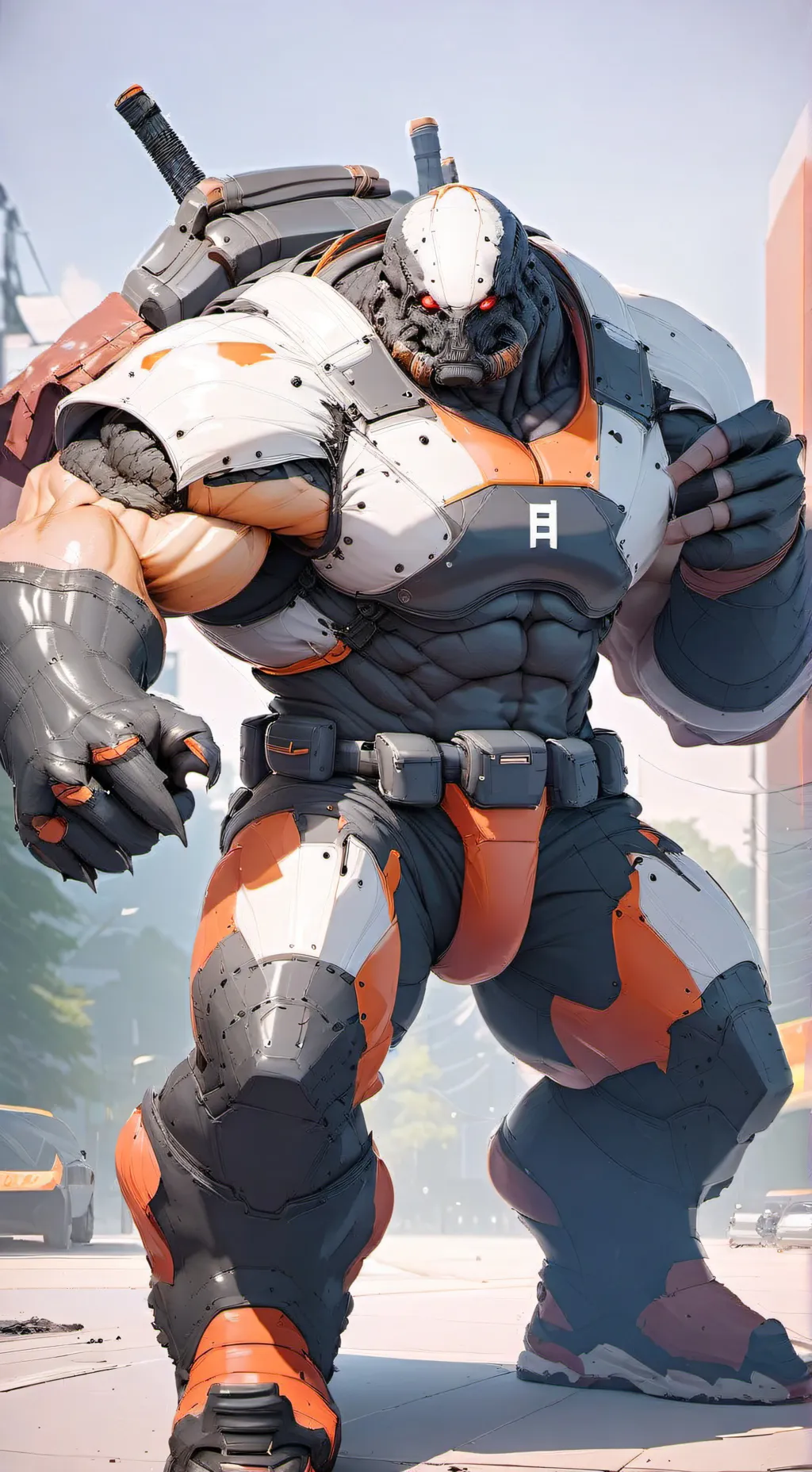 ai character: Alien grunt background