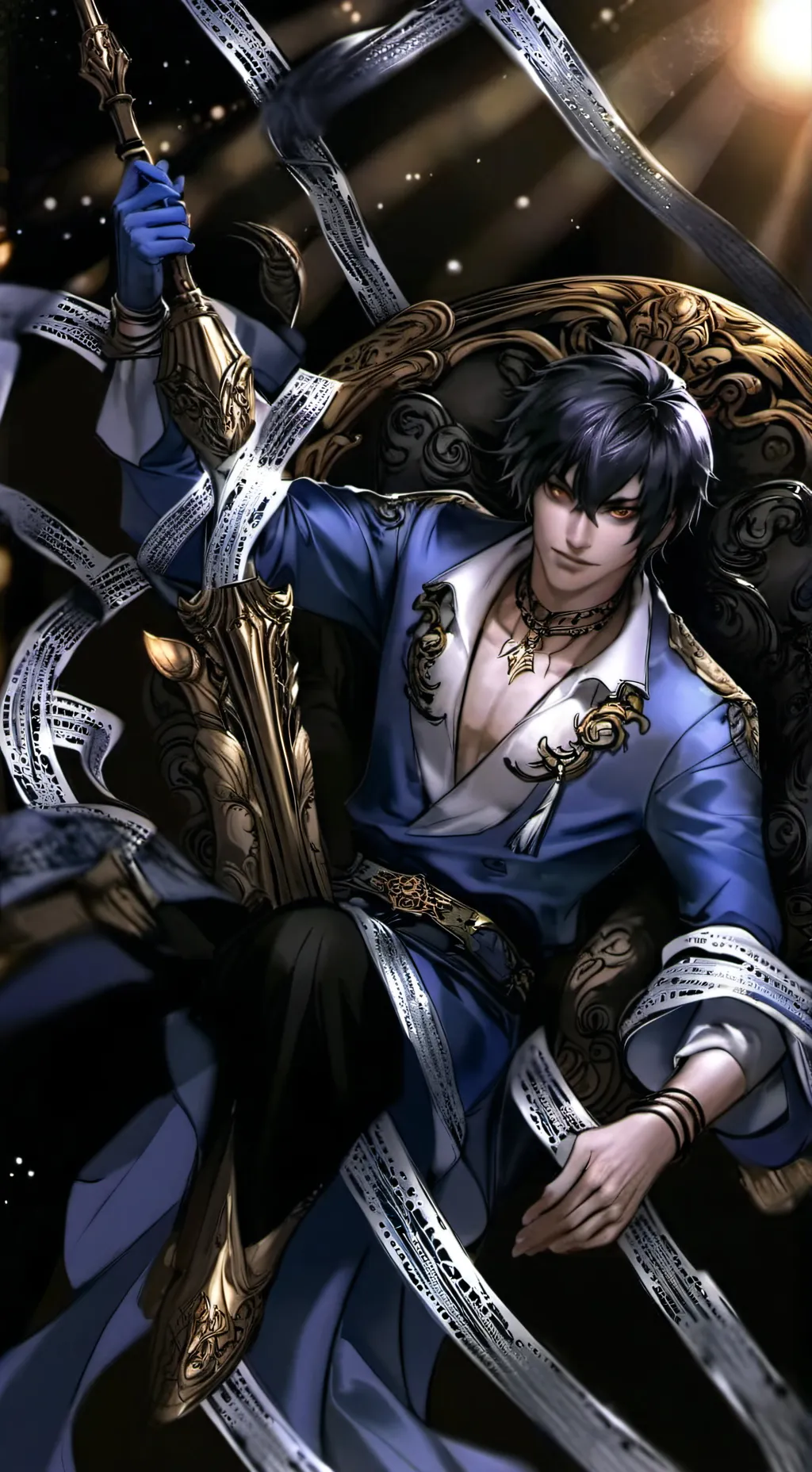 ai character: lukas background