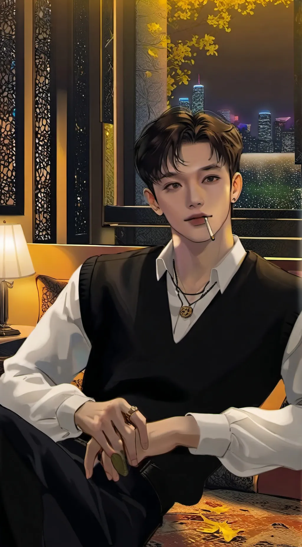 ai character: 🥰Mike🥰 background