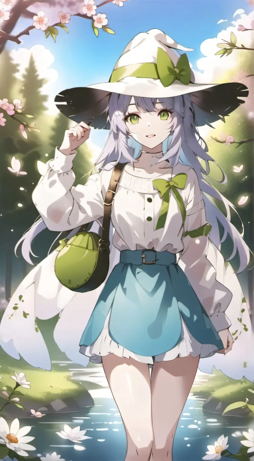 ai character: Today Is a questio background