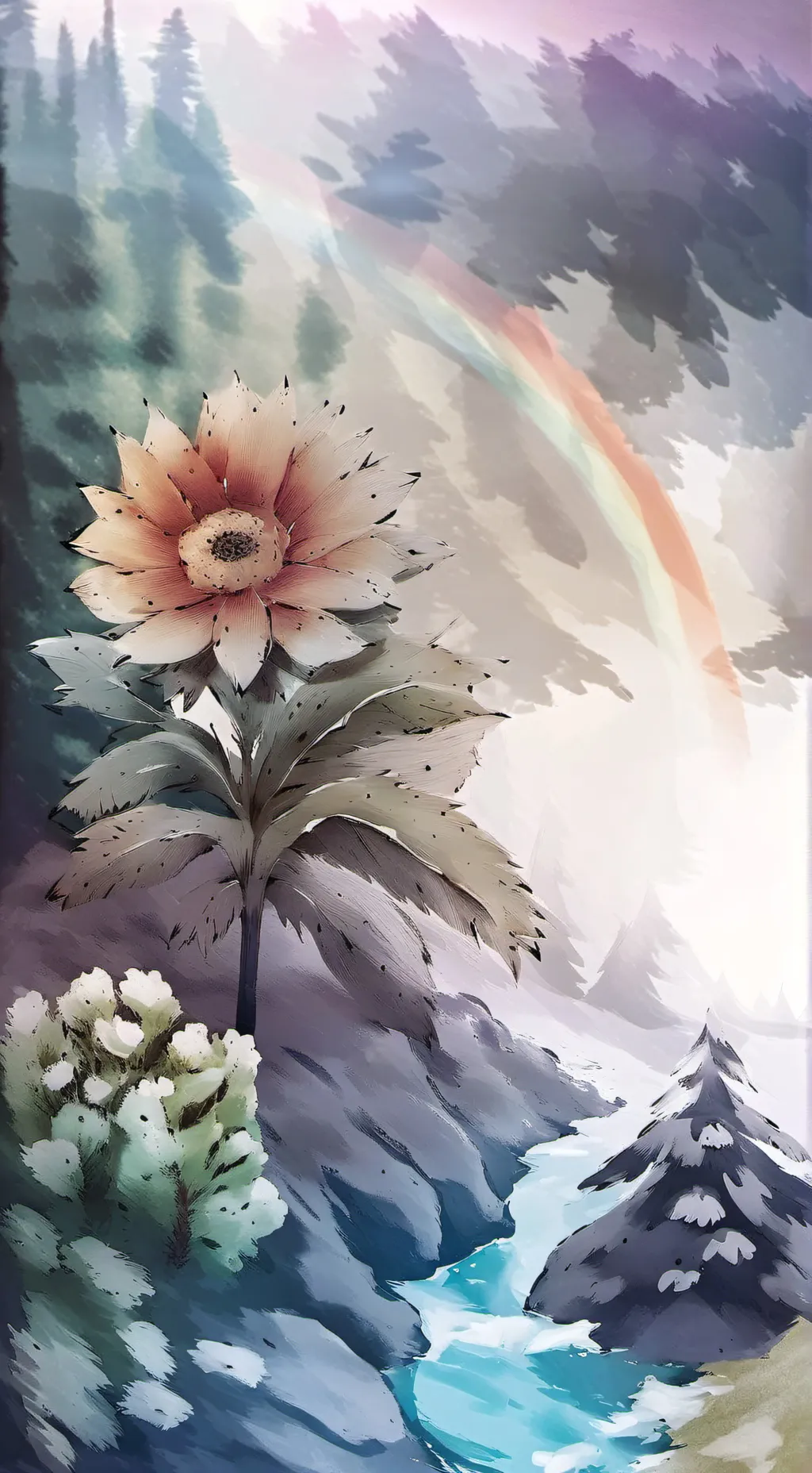 ai character: Dandysworld paws<3 background