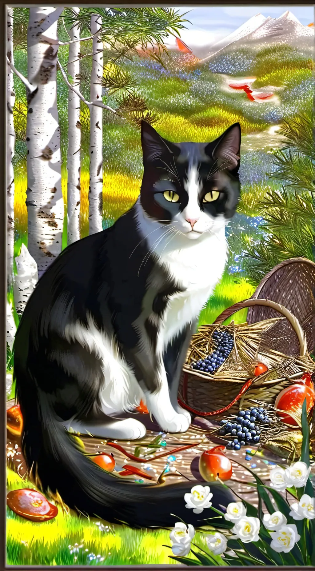 ai character: BLACKY background