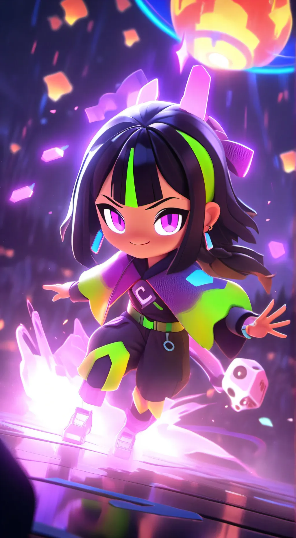 ai character: Sophia  background