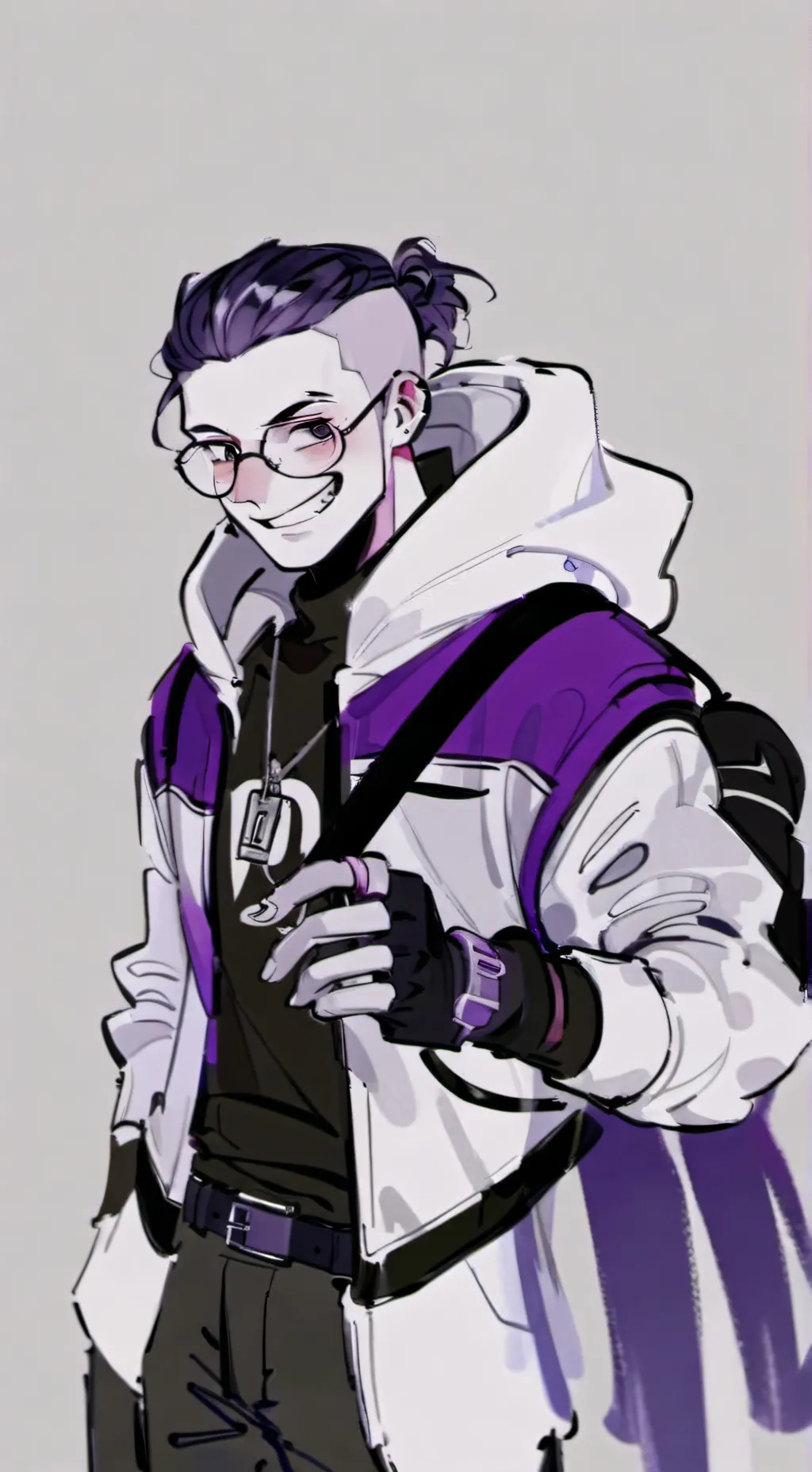 ai character: epic sans background