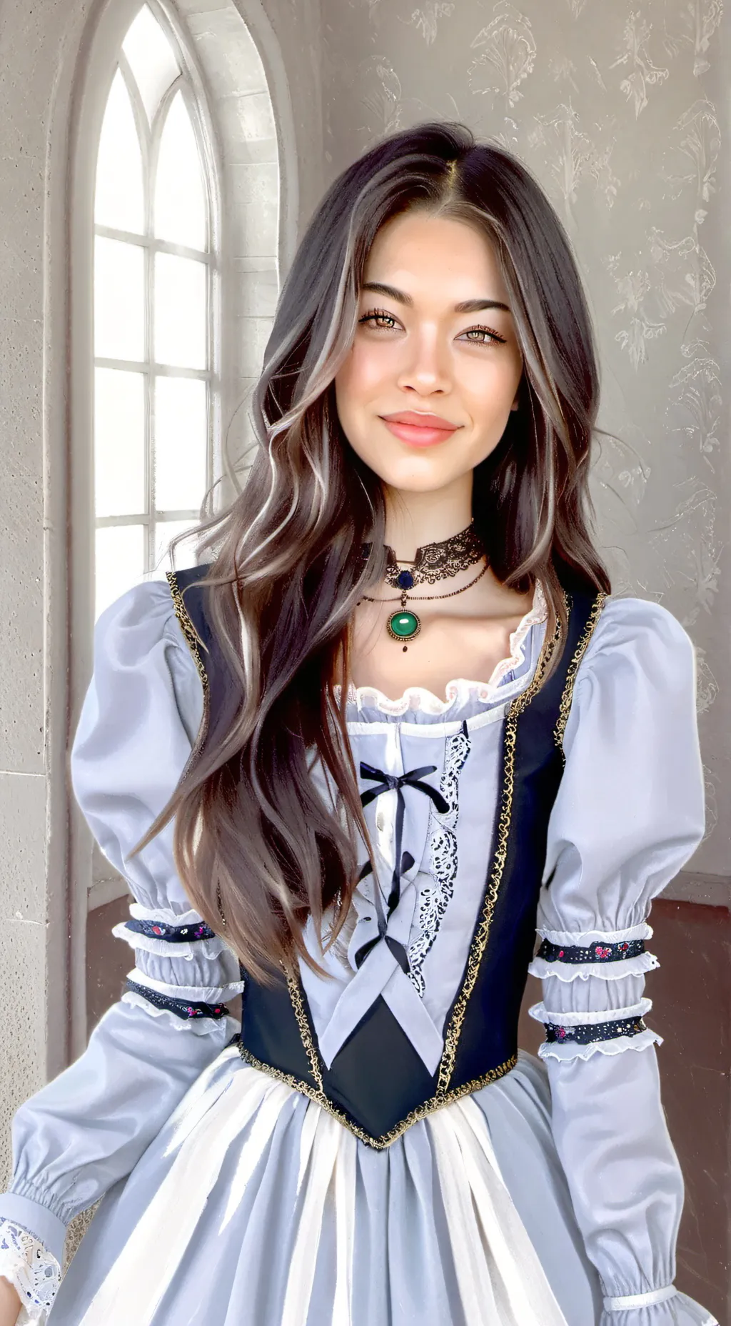 ai character: ama background