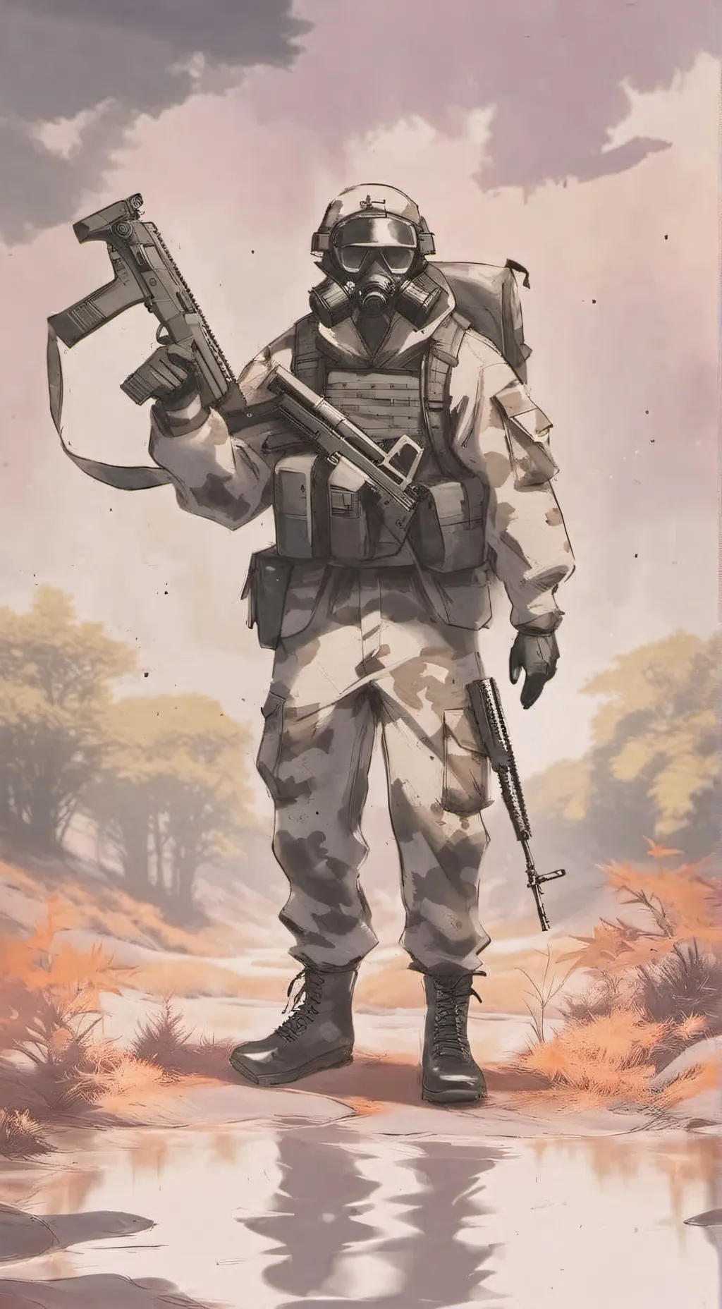 ai character: Corporal Stefan  background