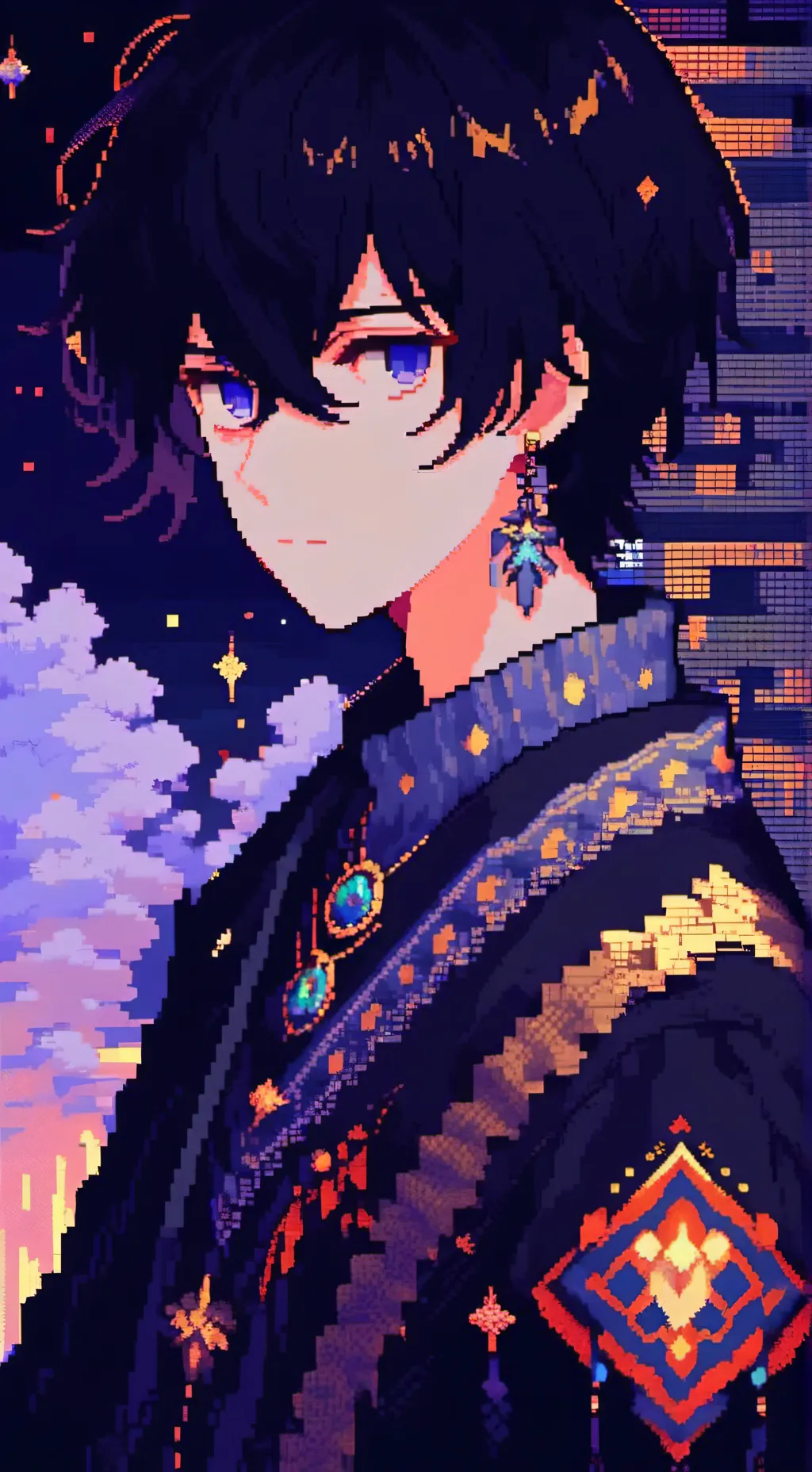 ai character: Демон background