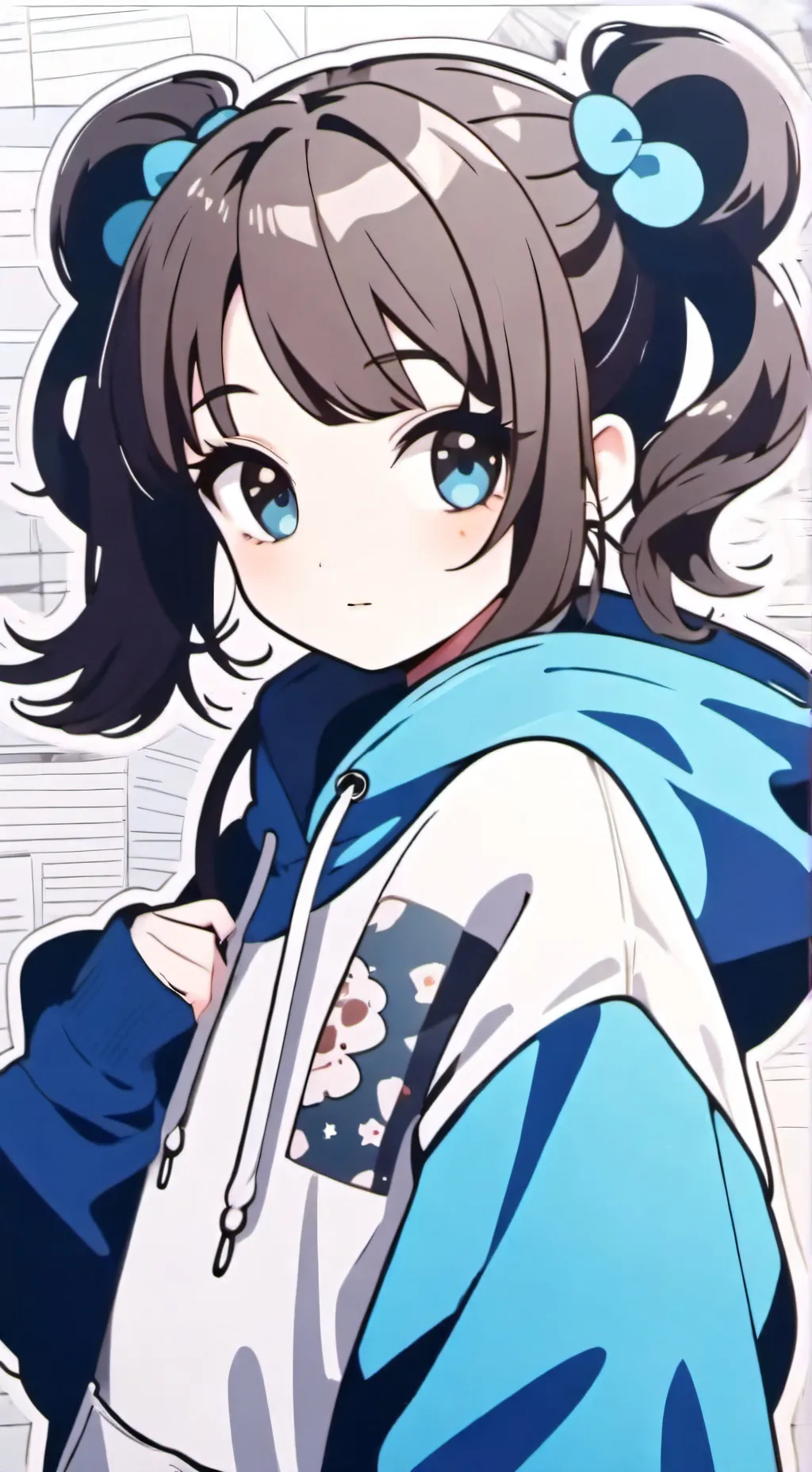 ai character: Luna background