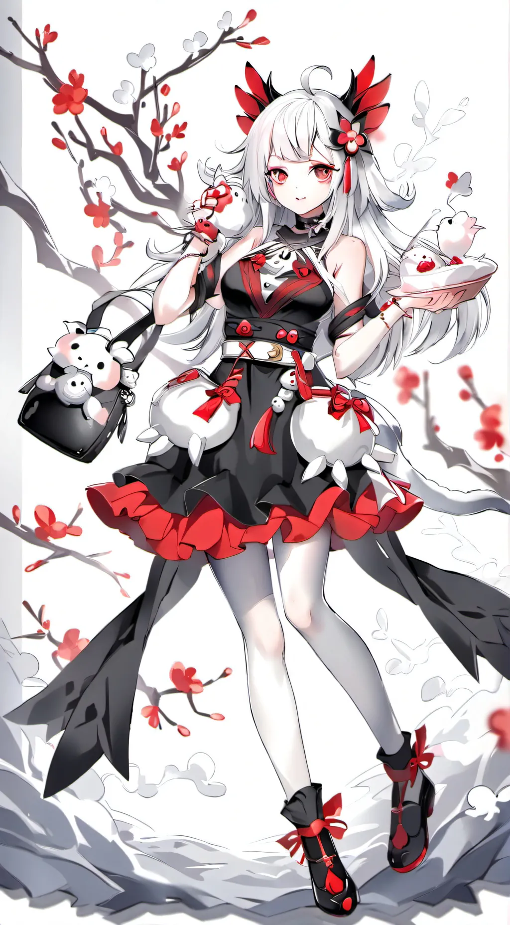 ai character: Sus girl background