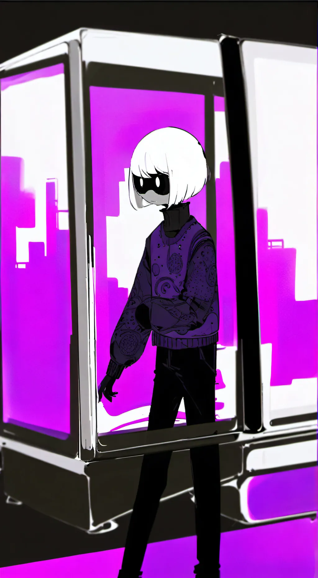 ai character: Dw + My oc background