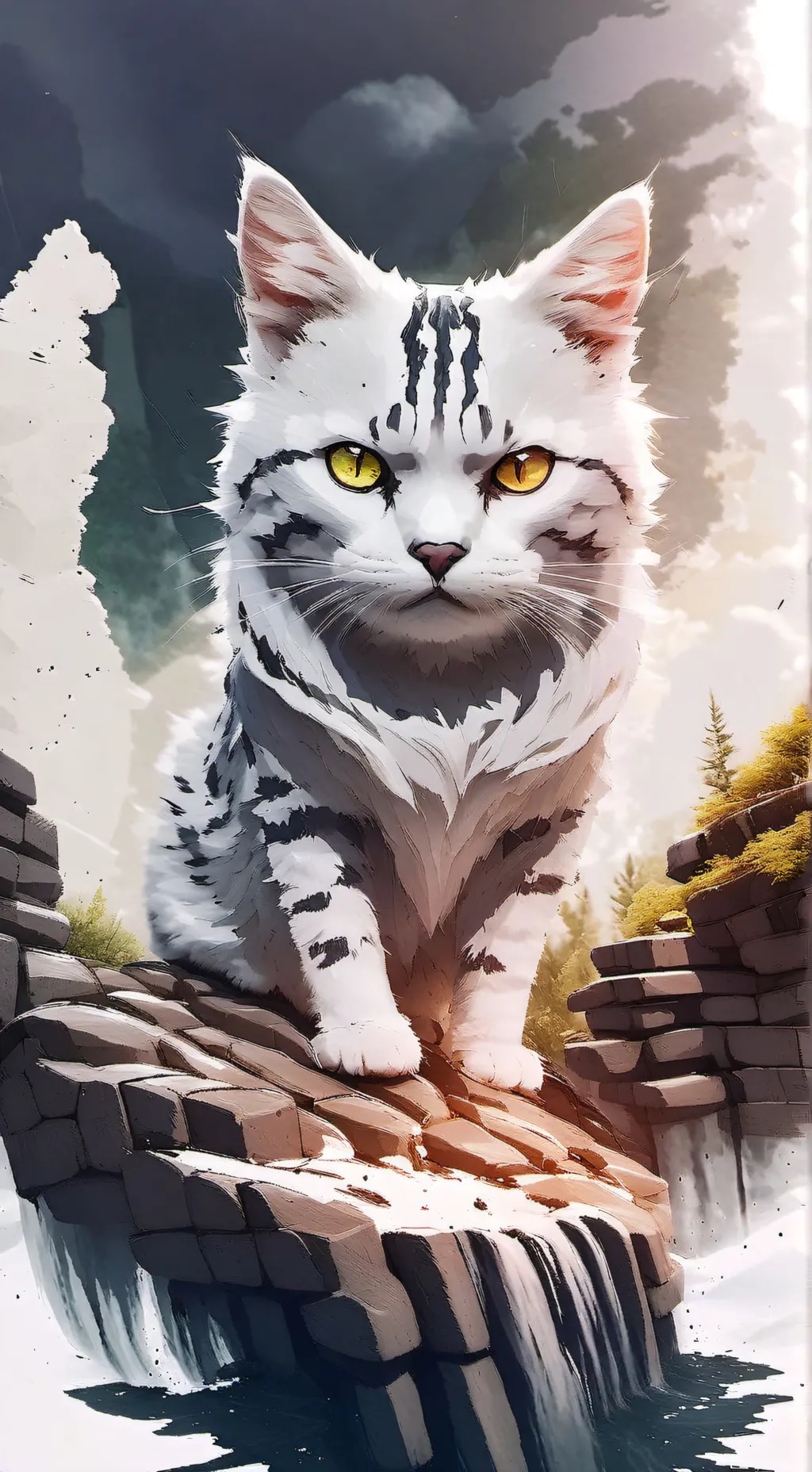 ai character: Sakuna's cat background