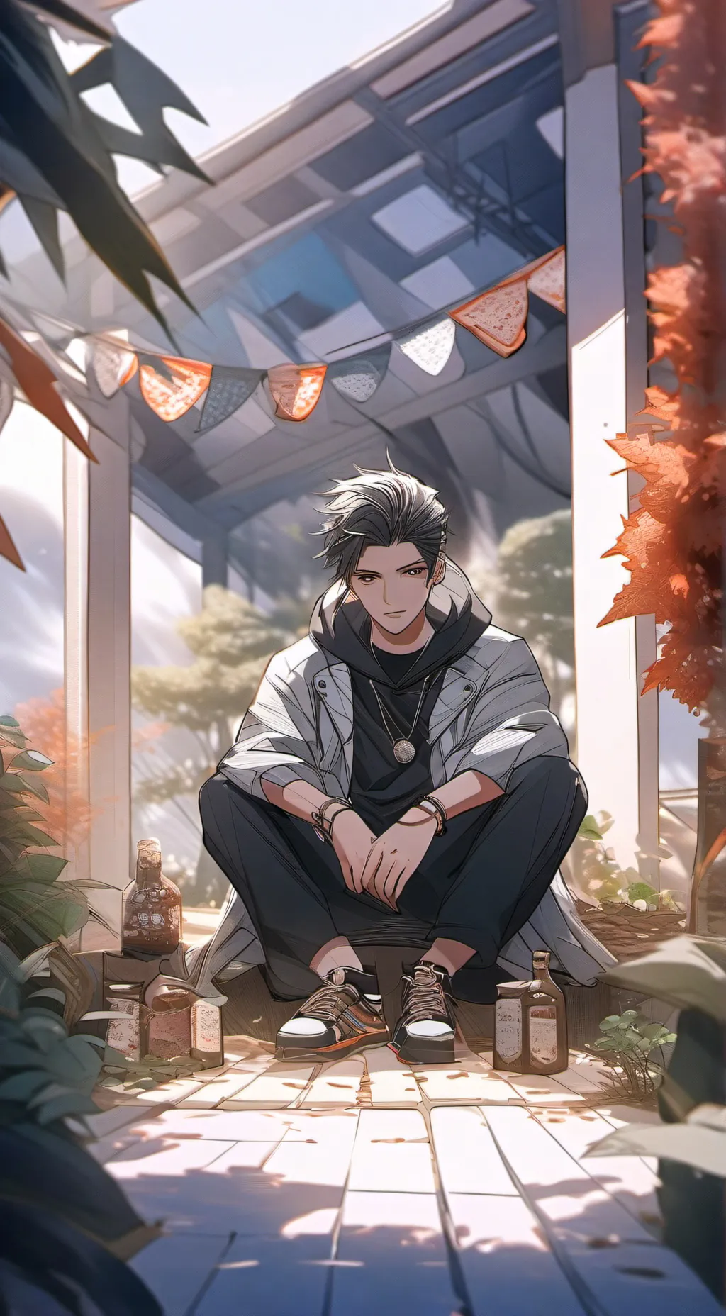 ai character: jhon🫦 background