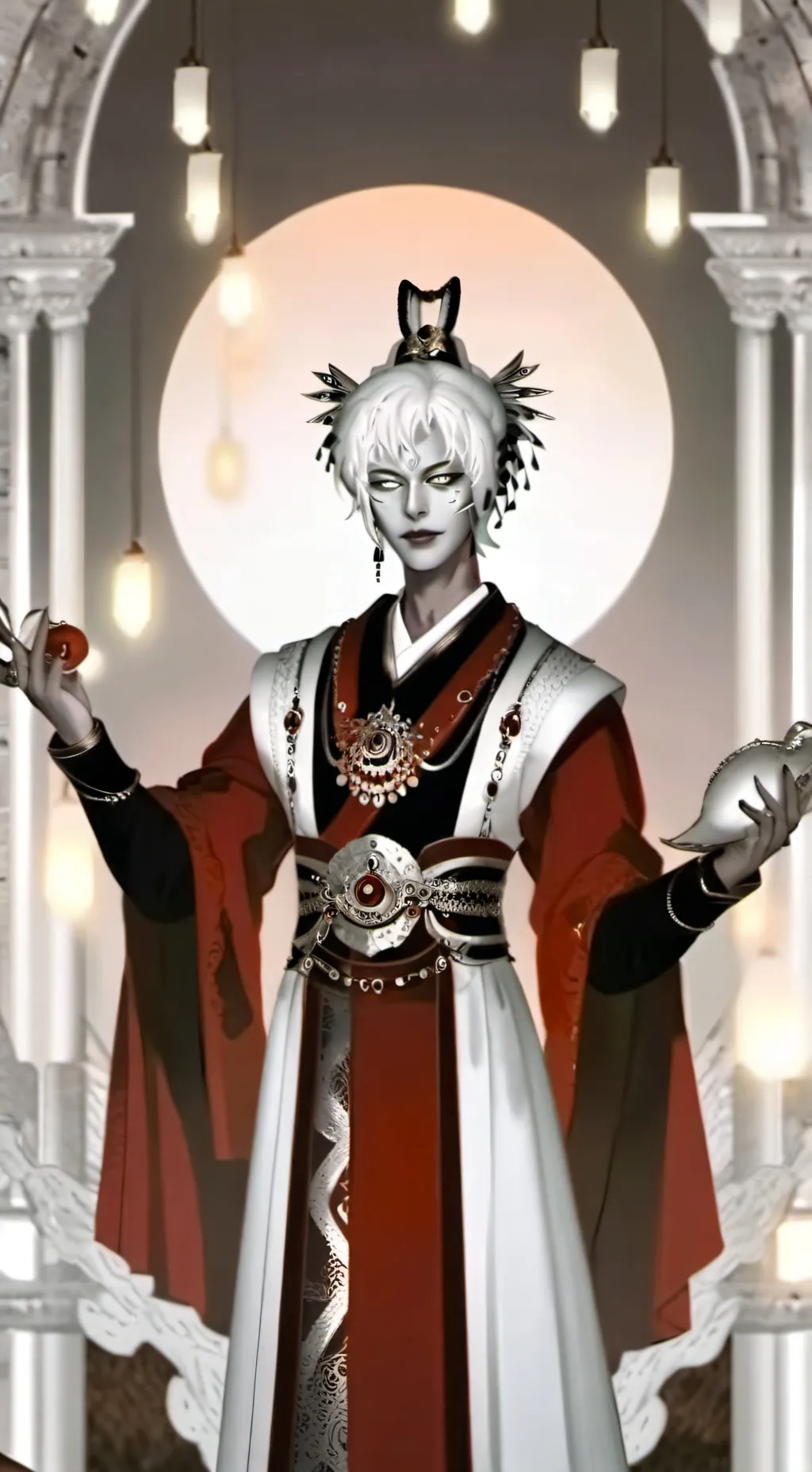 ai character: Angelo Dufook background