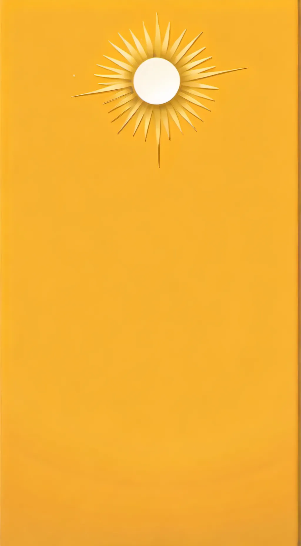 ai character: Sun background