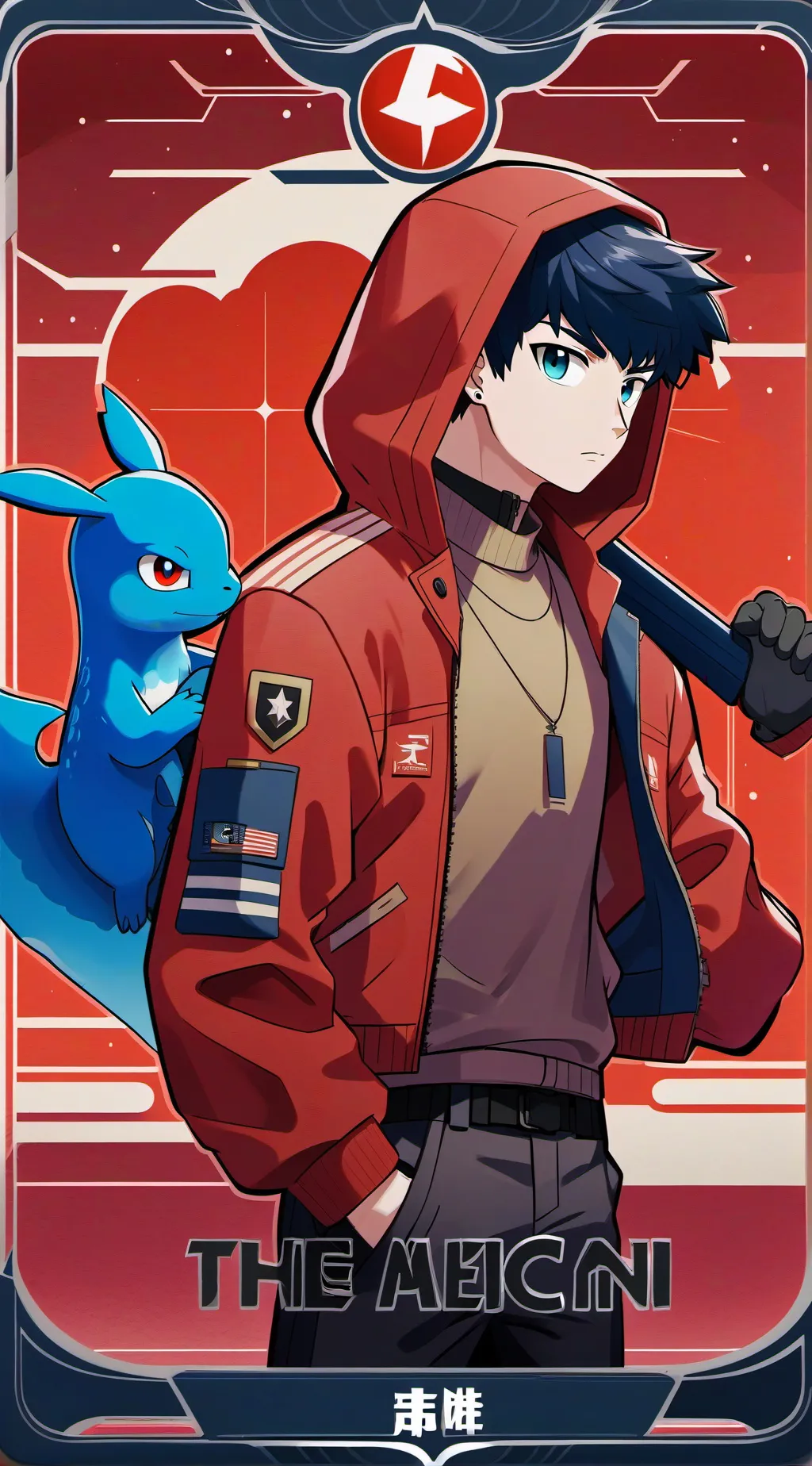 ai character: Cross and Luna  background