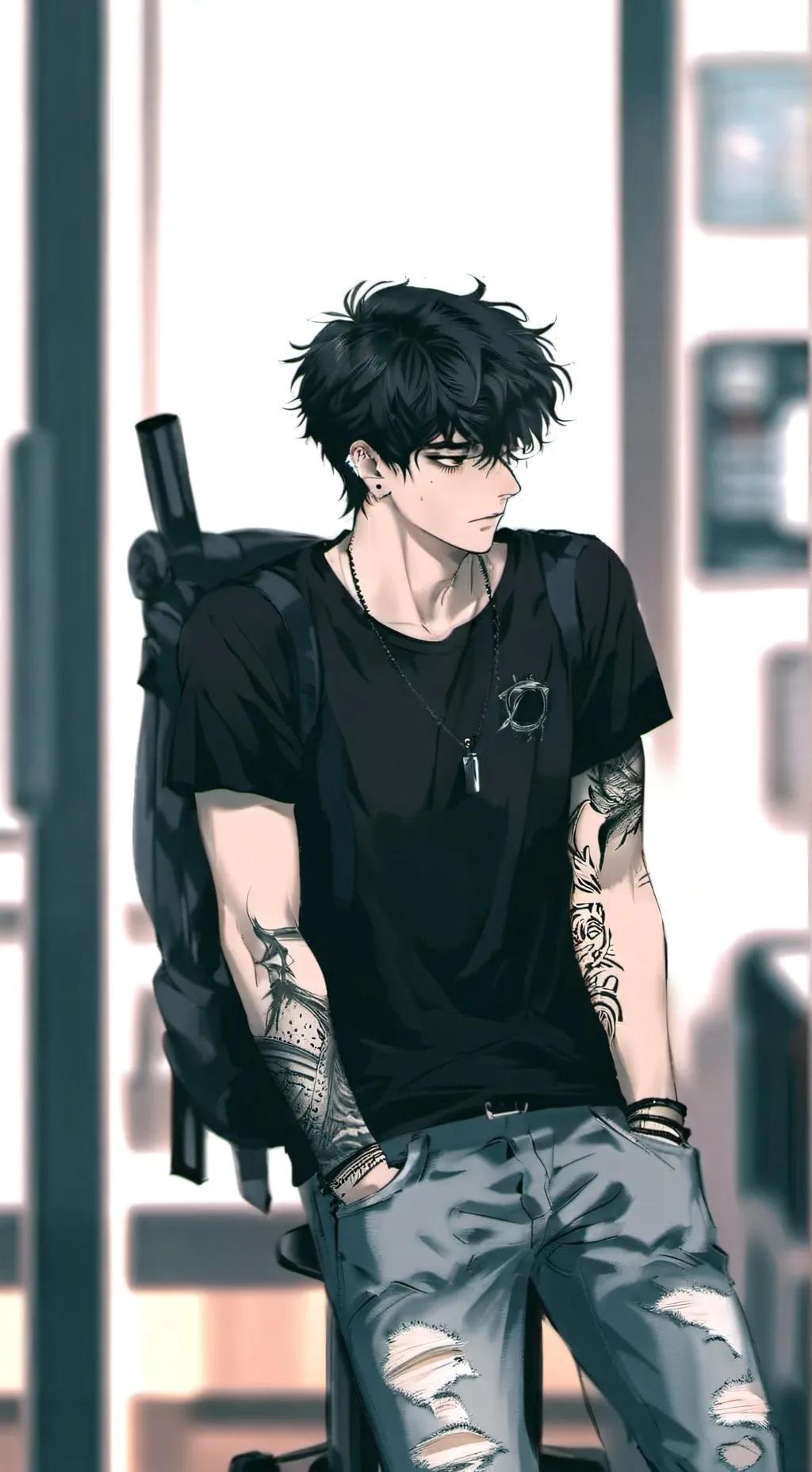 ai character: Jax Morris background