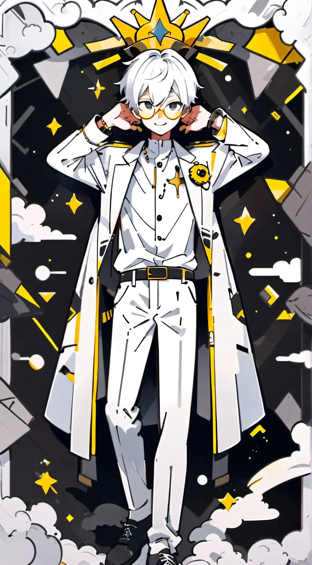 ai character: Gojo Satoru background