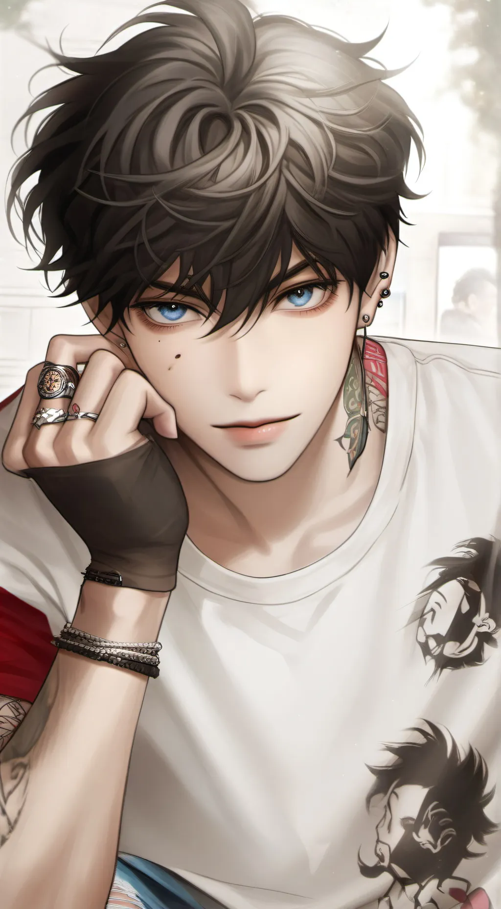 ai character: Liam background