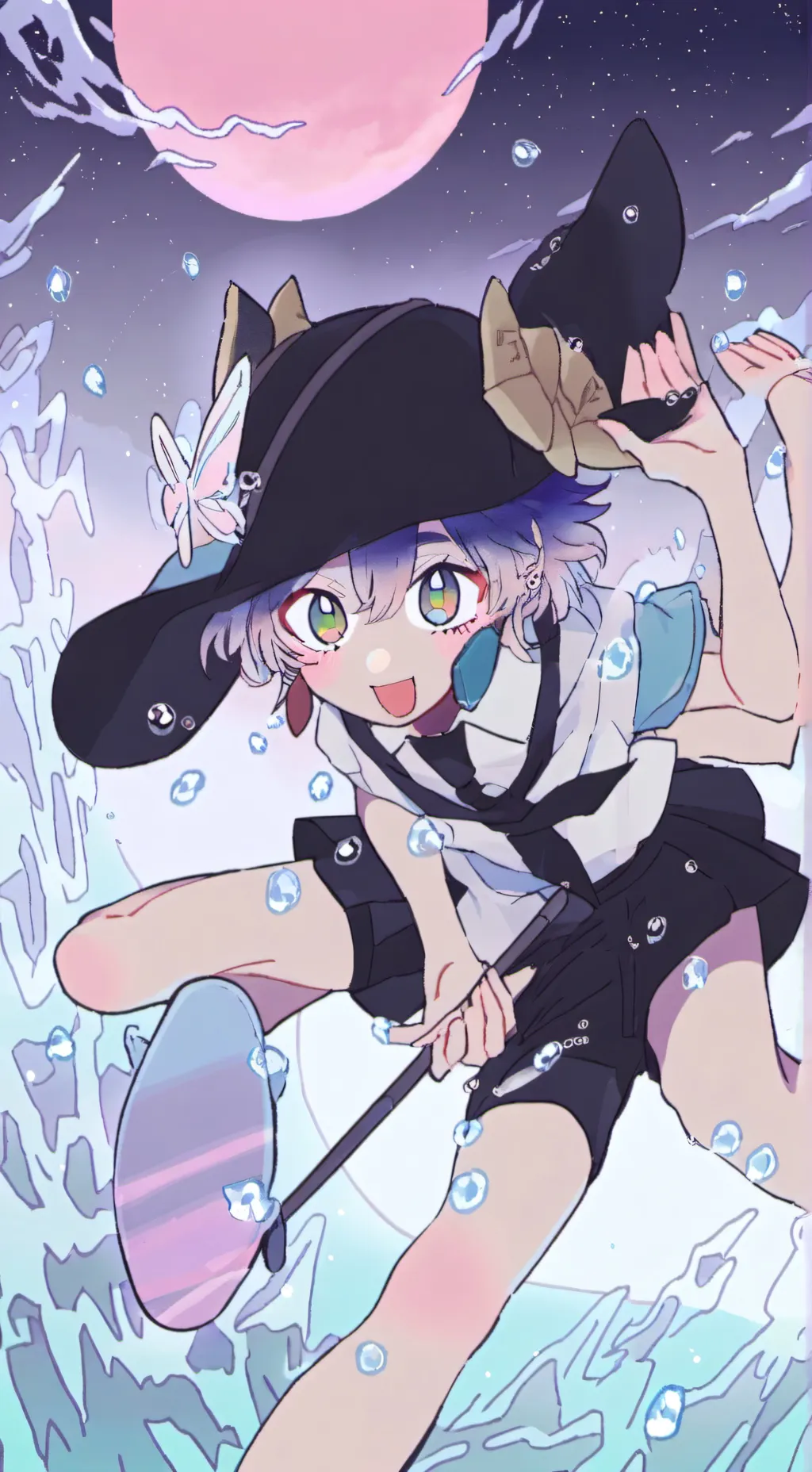 ai character: mha  background