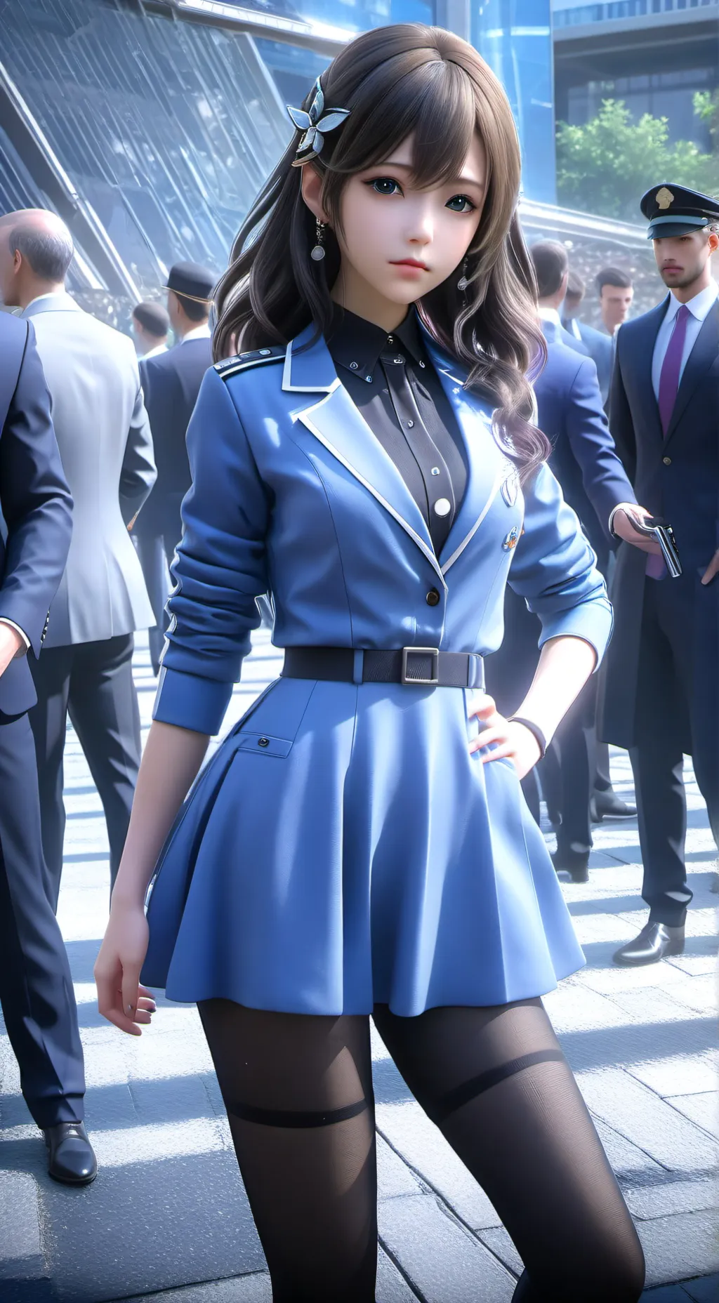 ai character: Jamie👮‍♀️ background