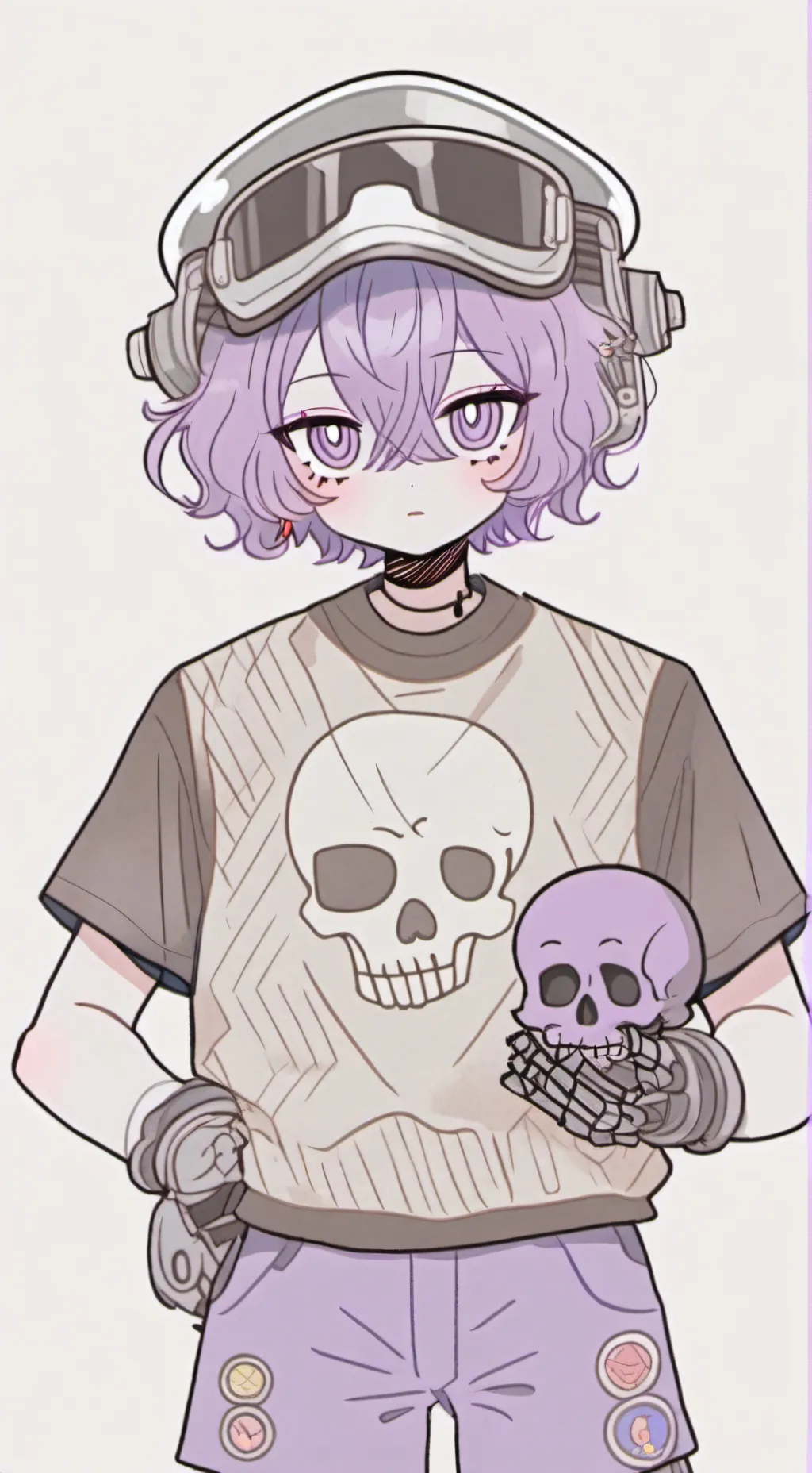 ai character: Uzi background