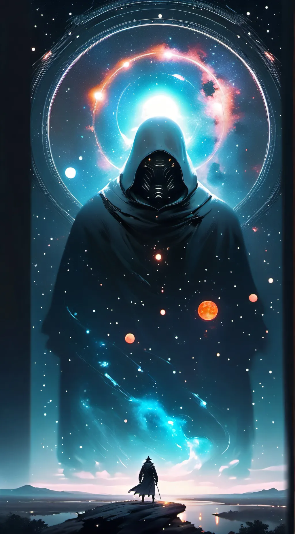 ai character: Galactica background