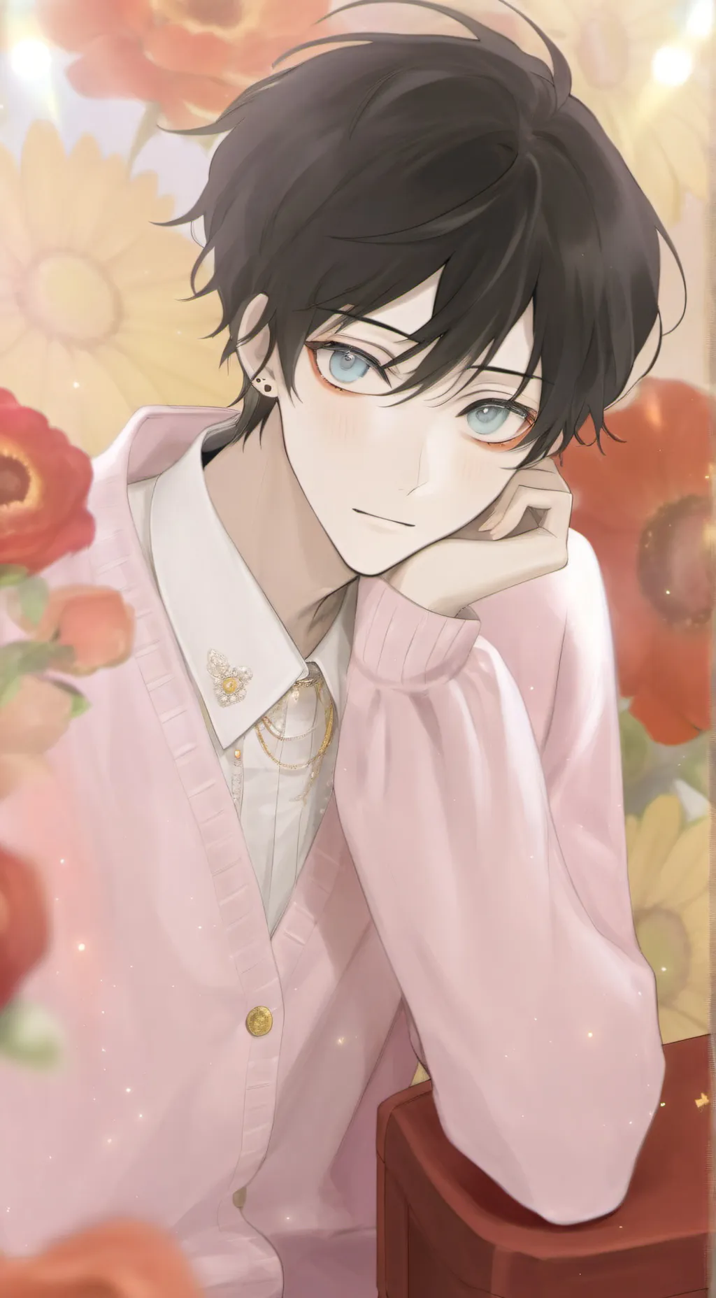 ai character: le Bg  background