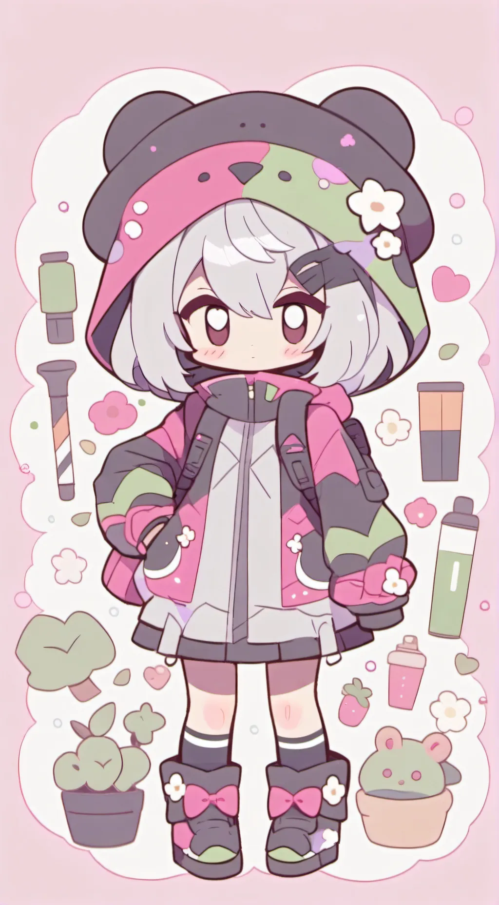 ai character: Mha background