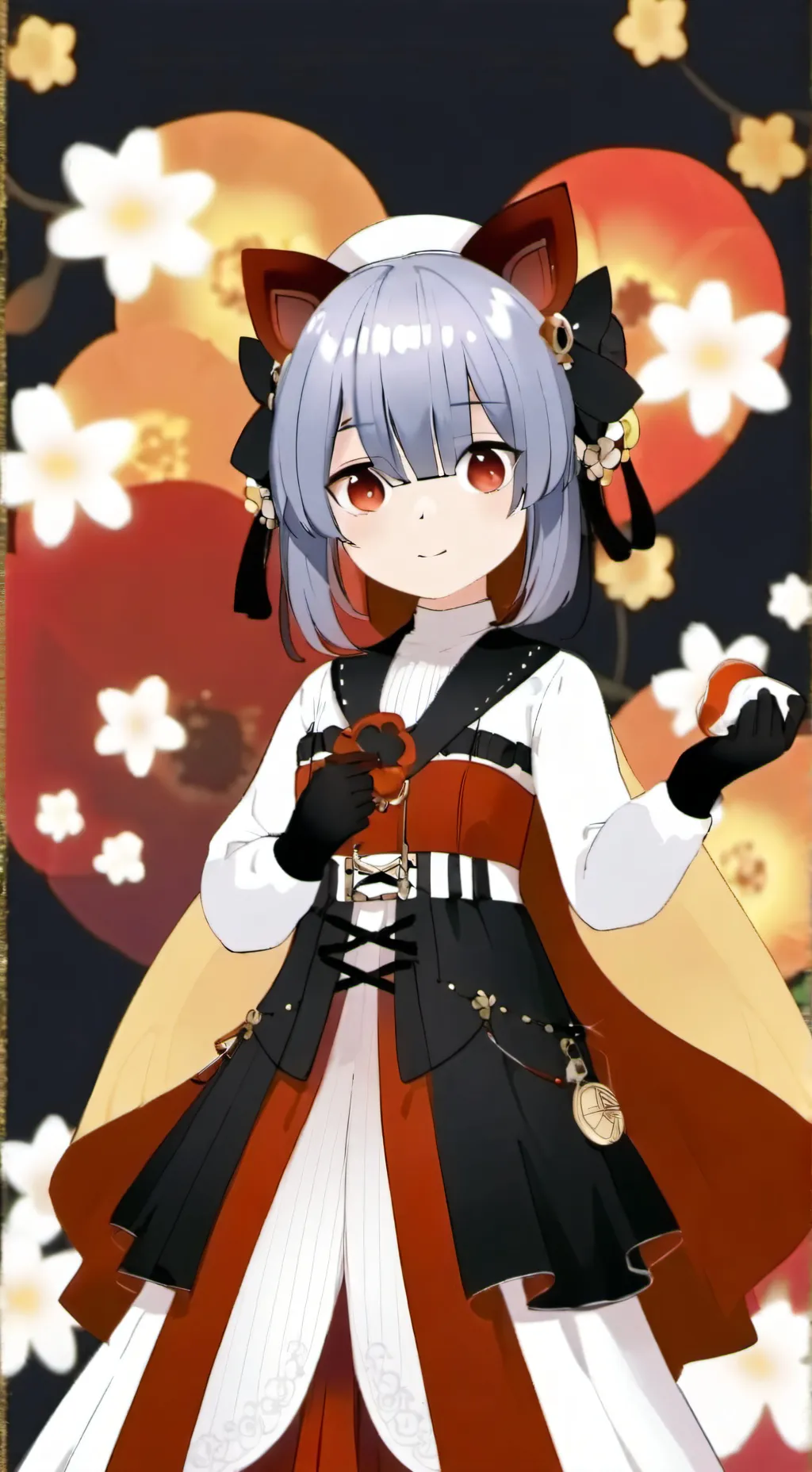 ai character: cat bestfriend  background