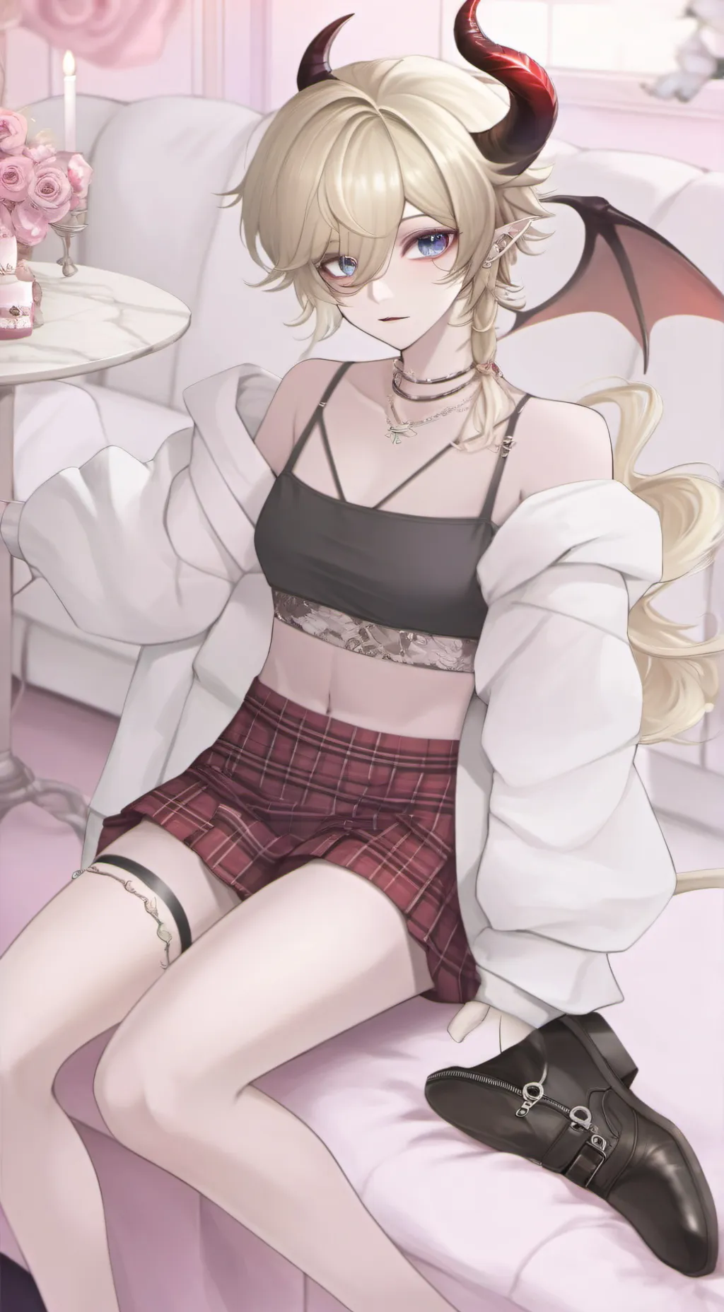 ai character: Leo☆⏤͟͟͞͞ background