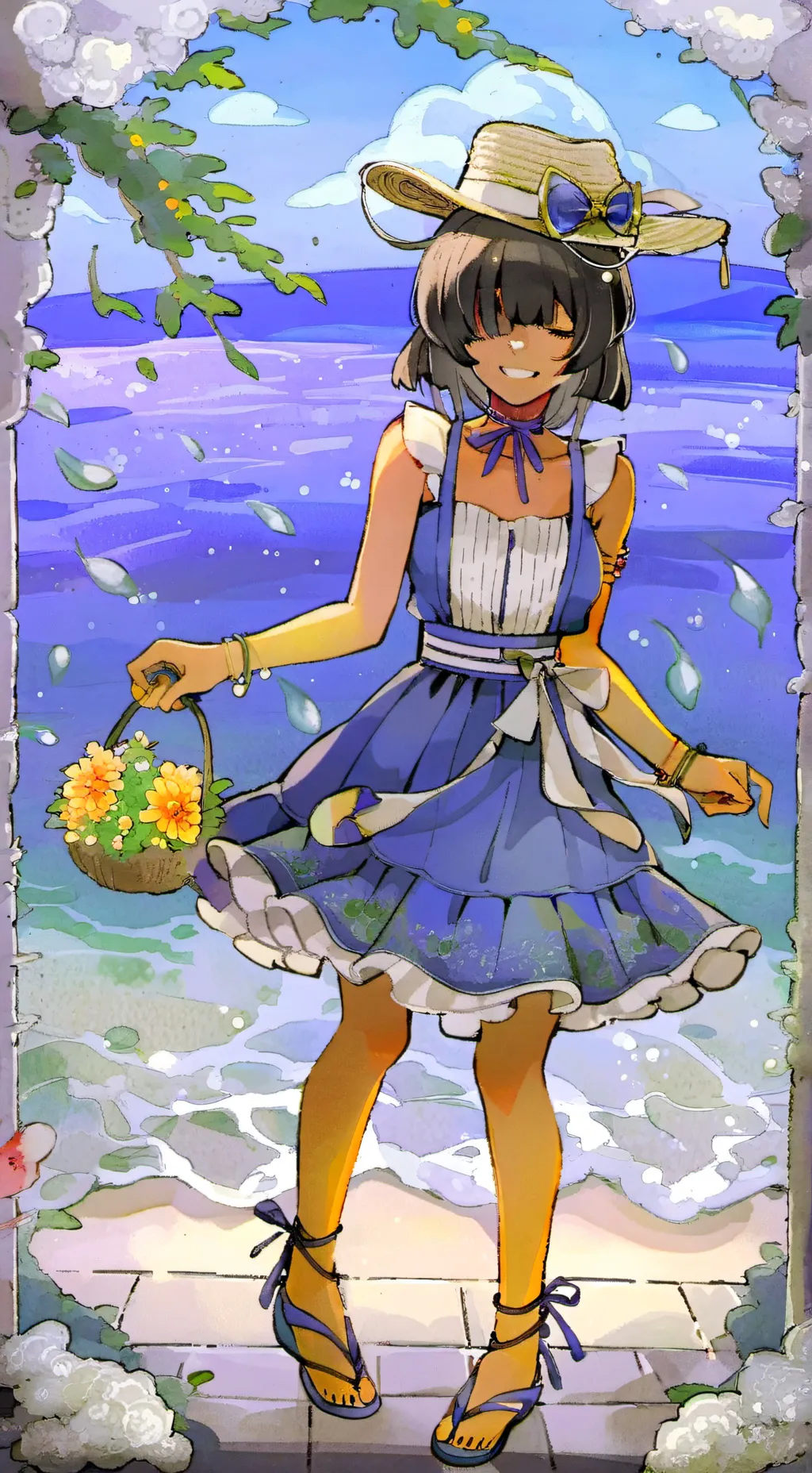 ai character: elisa background