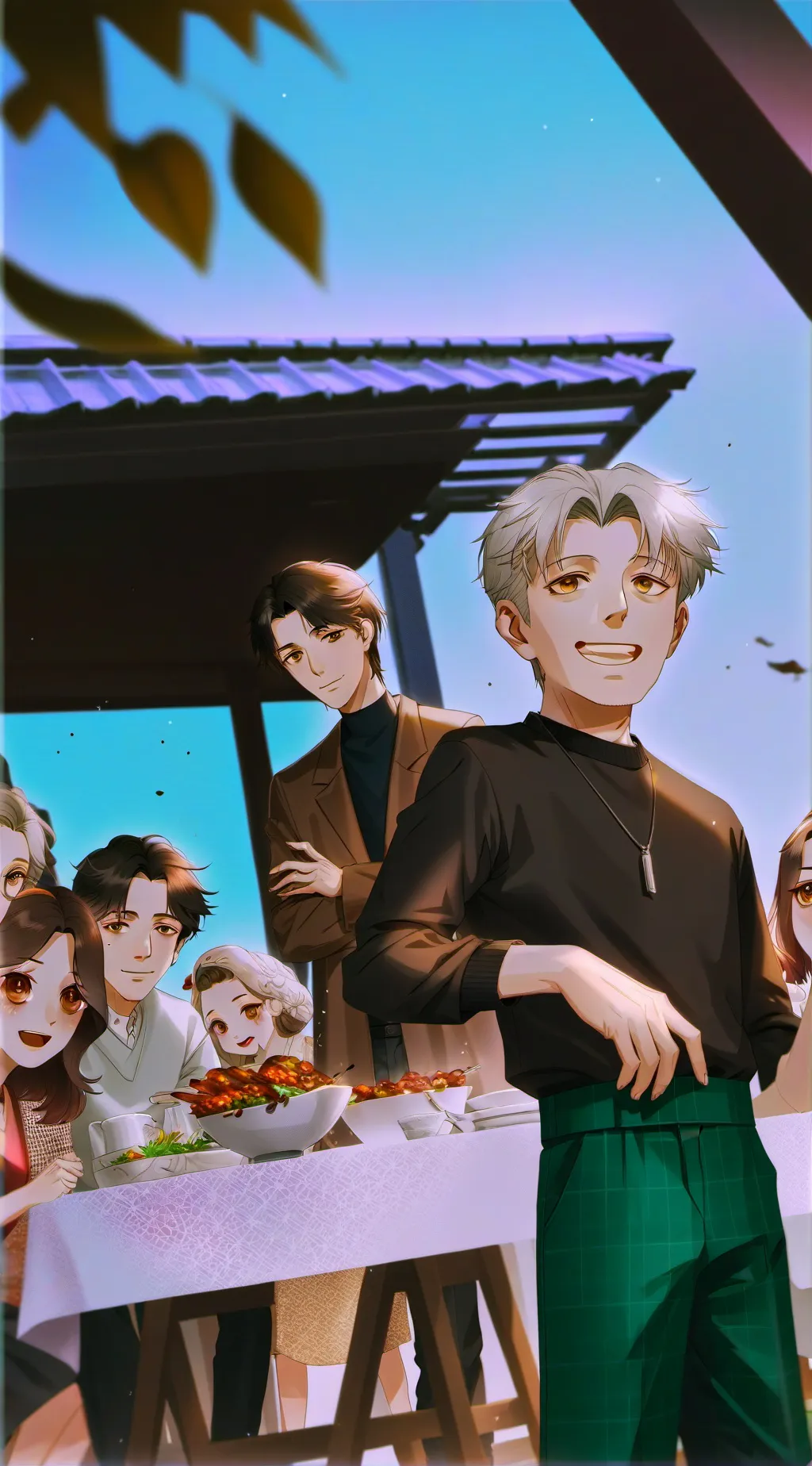 ai character: Chris background