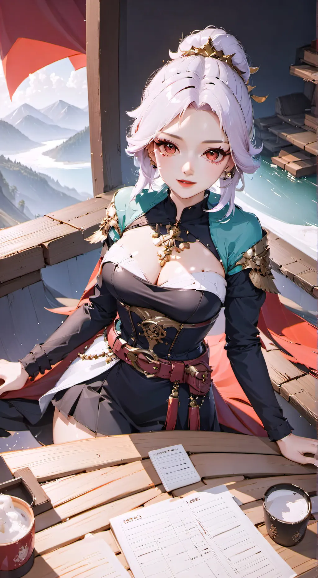 ai character: Nozomi background