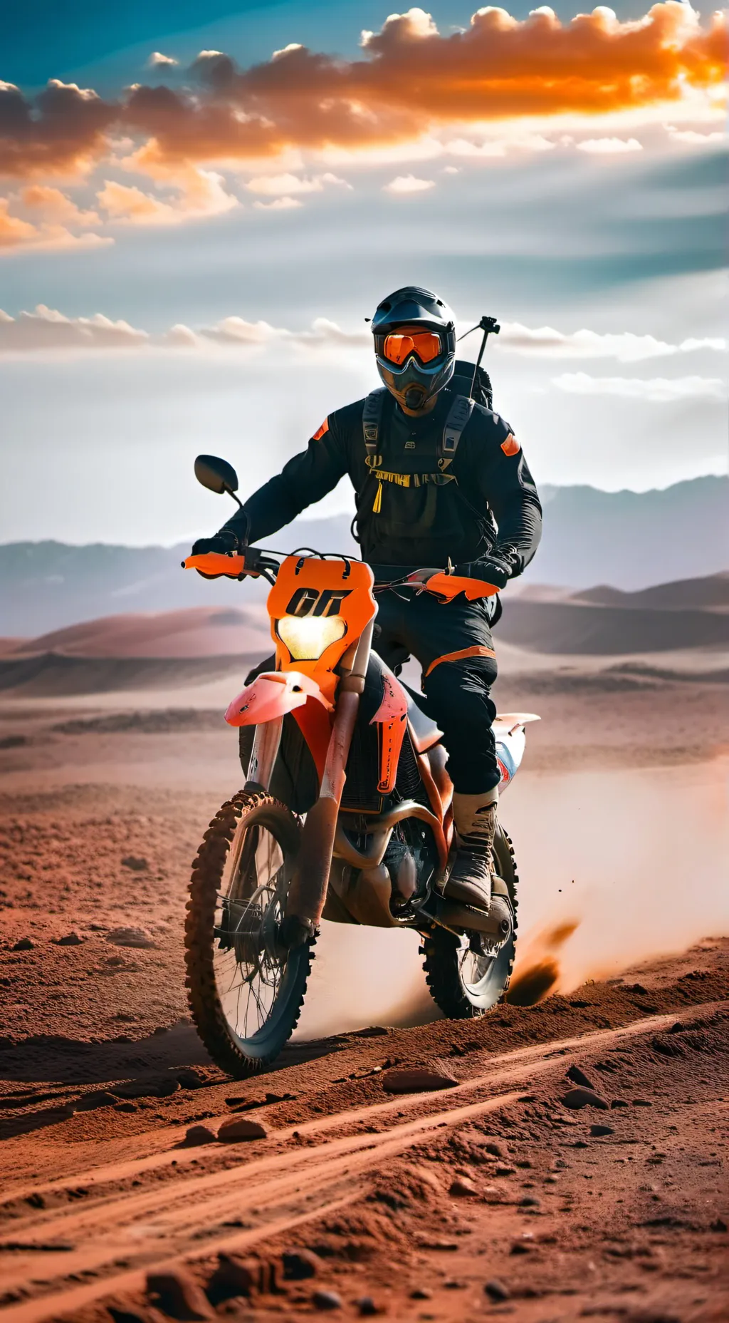 ai character: Desert Storm background