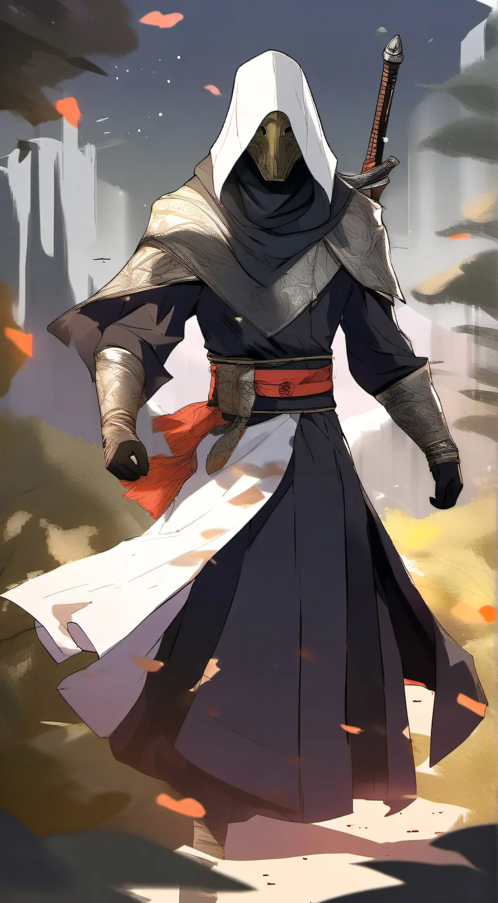 ai character: Axe background