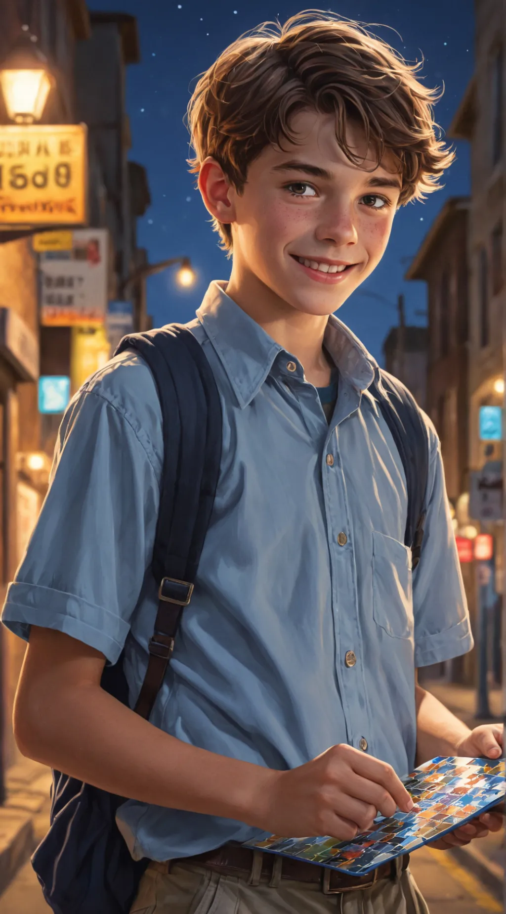 ai character: Eli Tucker background